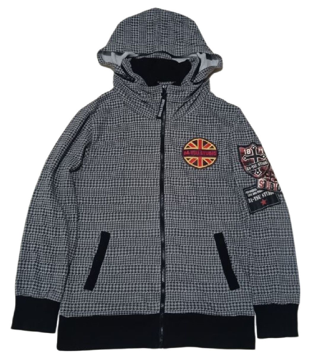 If Six Was Nine × Japanese Brand × Le Grande Bleu (L.G.B.) BA-TSU STUDIO Bono Jacket English Flag Size US M / EU 48-50 / 2 - 9 Thumbnail