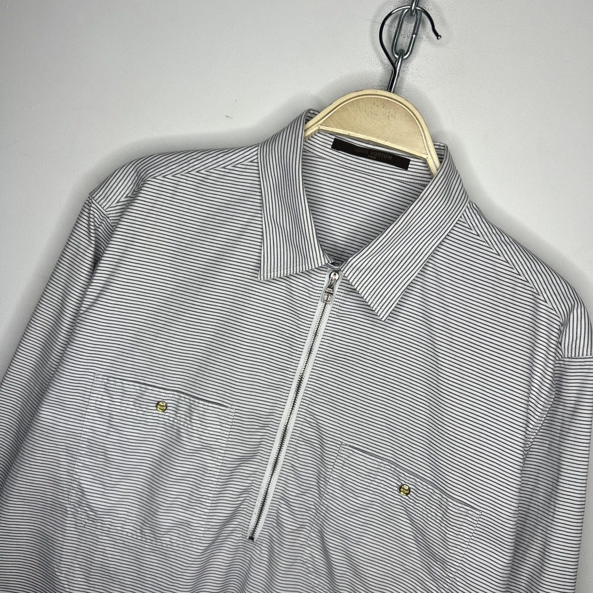 Louis Vuitton Louis Vuitton Light Cotton Anorak Overshirt Jacket Size US L / EU 52-54 / 3 - 4 Thumbnail