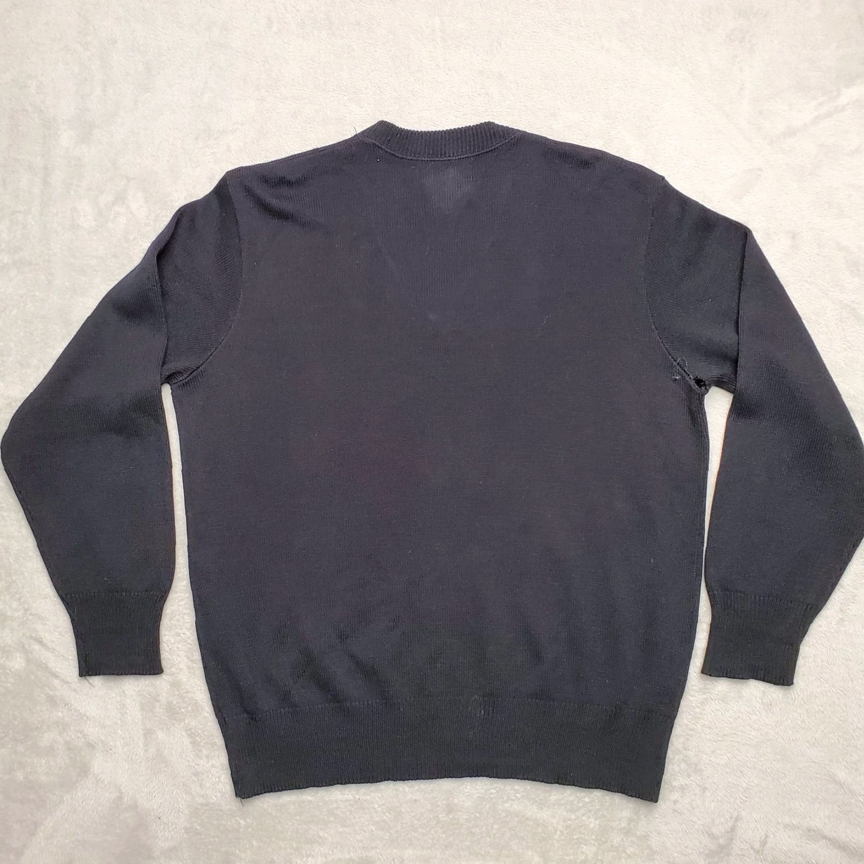 Vintage VINTAGE Pepsi Sweater Mens XL Black Knit V-Neck Long Sleeve Casual USA Size US XL / EU 56 / 4 - 2 Thumbnail