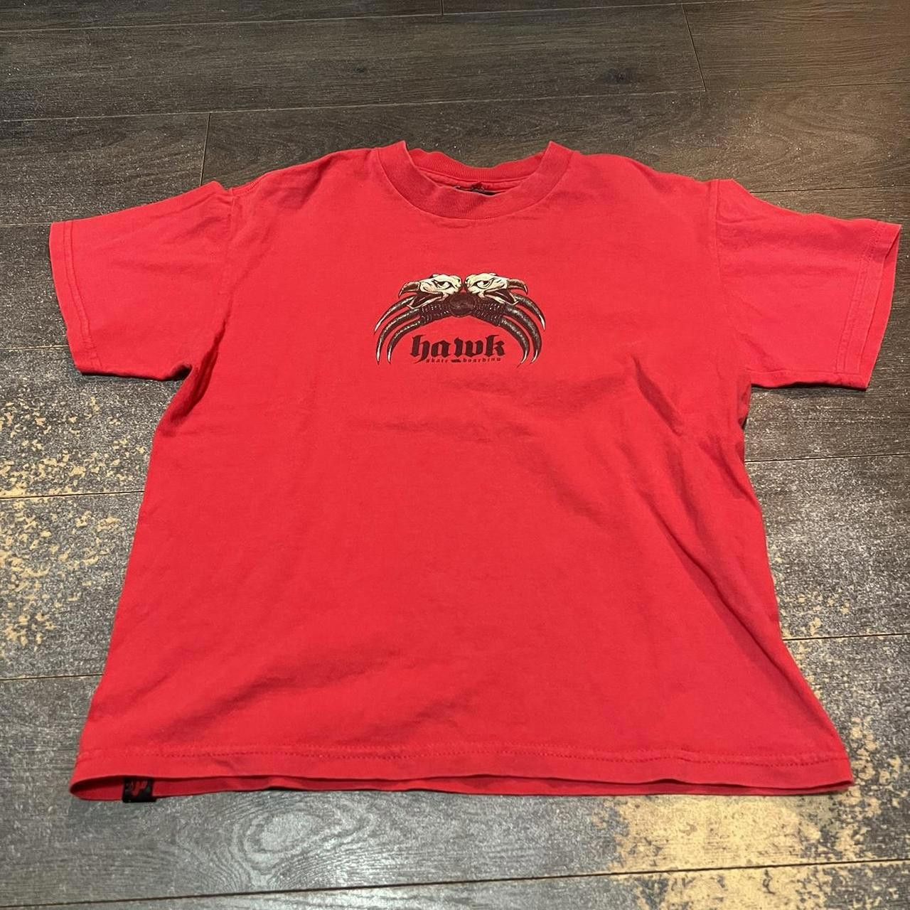 Hawk Vintage Hawk Skateboarding T Shirt XL 00s Size US XS / EU 42 / 0 - 2 Thumbnail