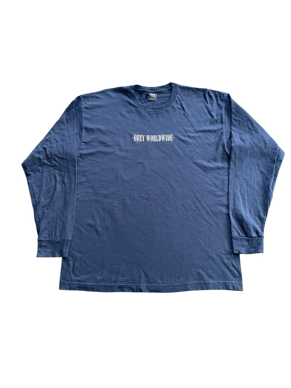 Obey Obey Worldwide Long Sleave Size US XL / EU 56 / 4 - 1 Thumbnail