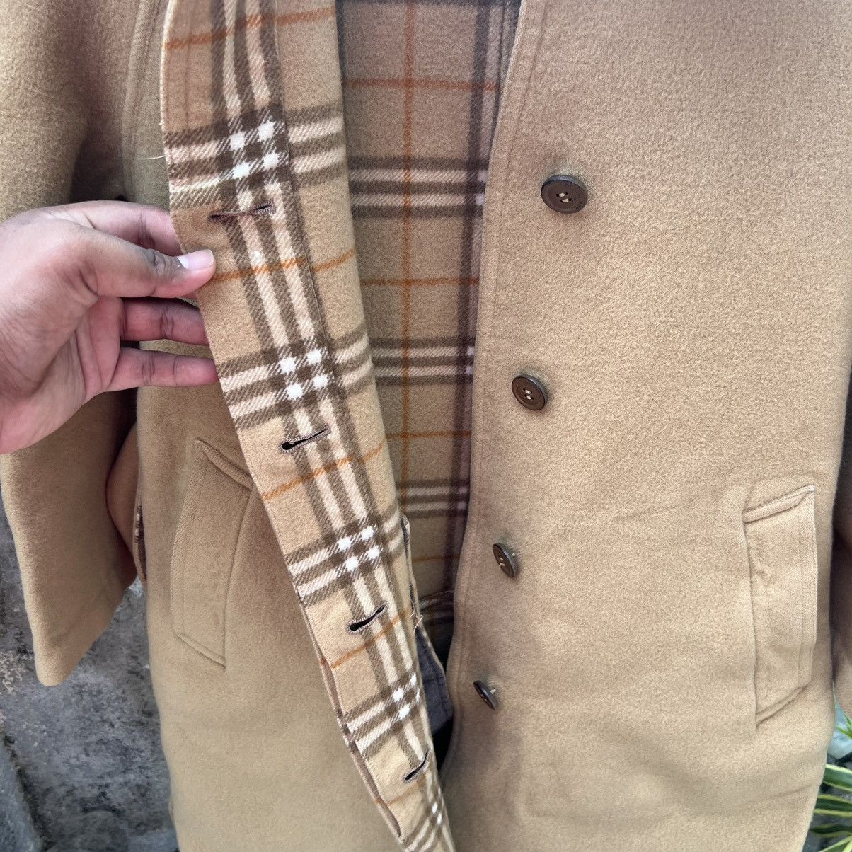 Paul Stuart “PAUL STUART” TRENCH COAT WOOL JACKET Size M / US 6-8 / IT 42-44 - 13 Thumbnail