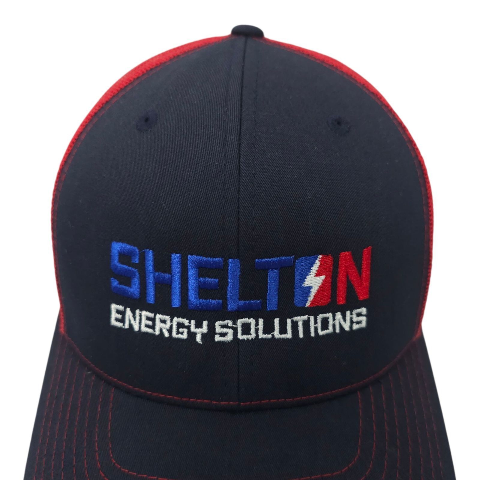 Richardson Shelton Energy Solutions Mesh Snapback Cap Trucker Hat Size ONE SIZE - 7 Thumbnail