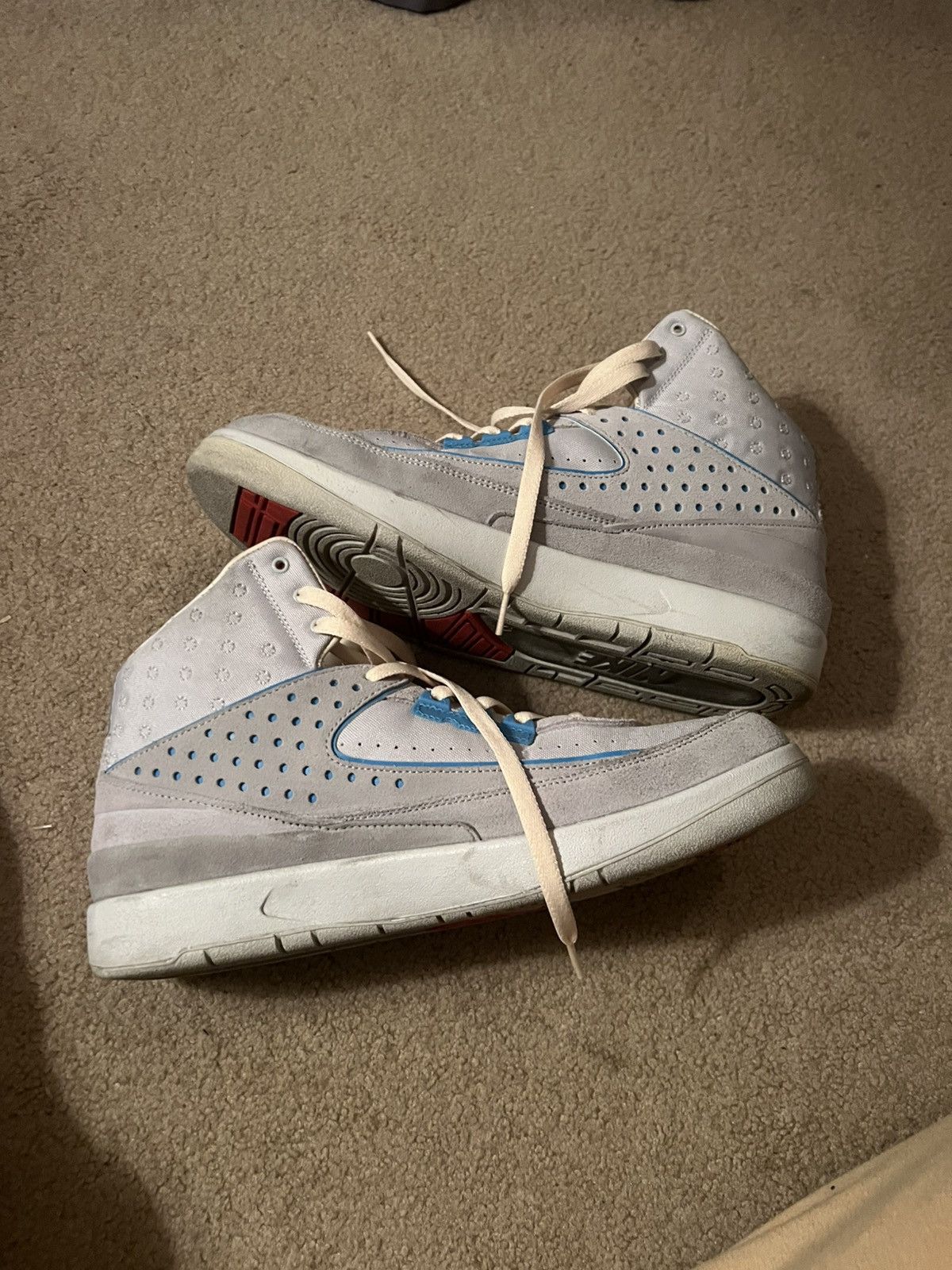 Jordan Brand × Union LA Jordan Brand x Union LA 2 Grey Fog Size US 12 / EU 45 - 1 Thumbnail