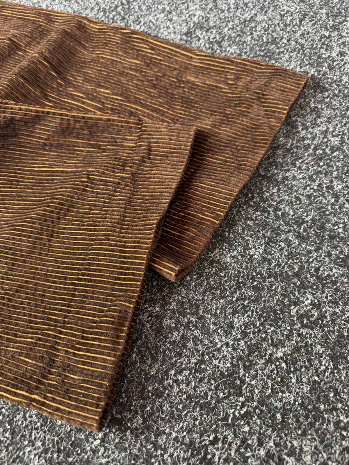 Adolfo Dominguez Adolfo Dominguez 00s Corduroy Wide Leg Pants High Rise Flare Size 25" / US 0 / IT 36 - 5 Thumbnail