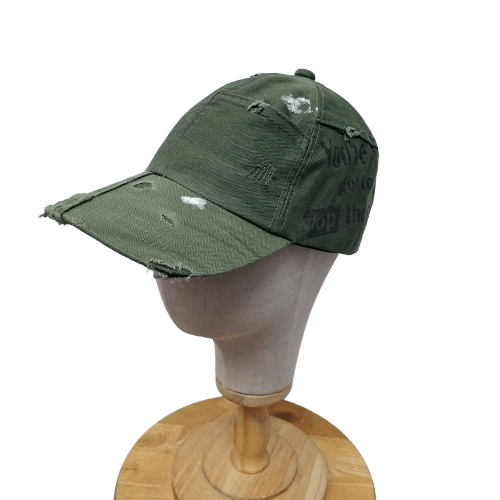 Japanese Brand 💥Japan military army style distressed cap Size ONE SIZE - 1 Thumbnail