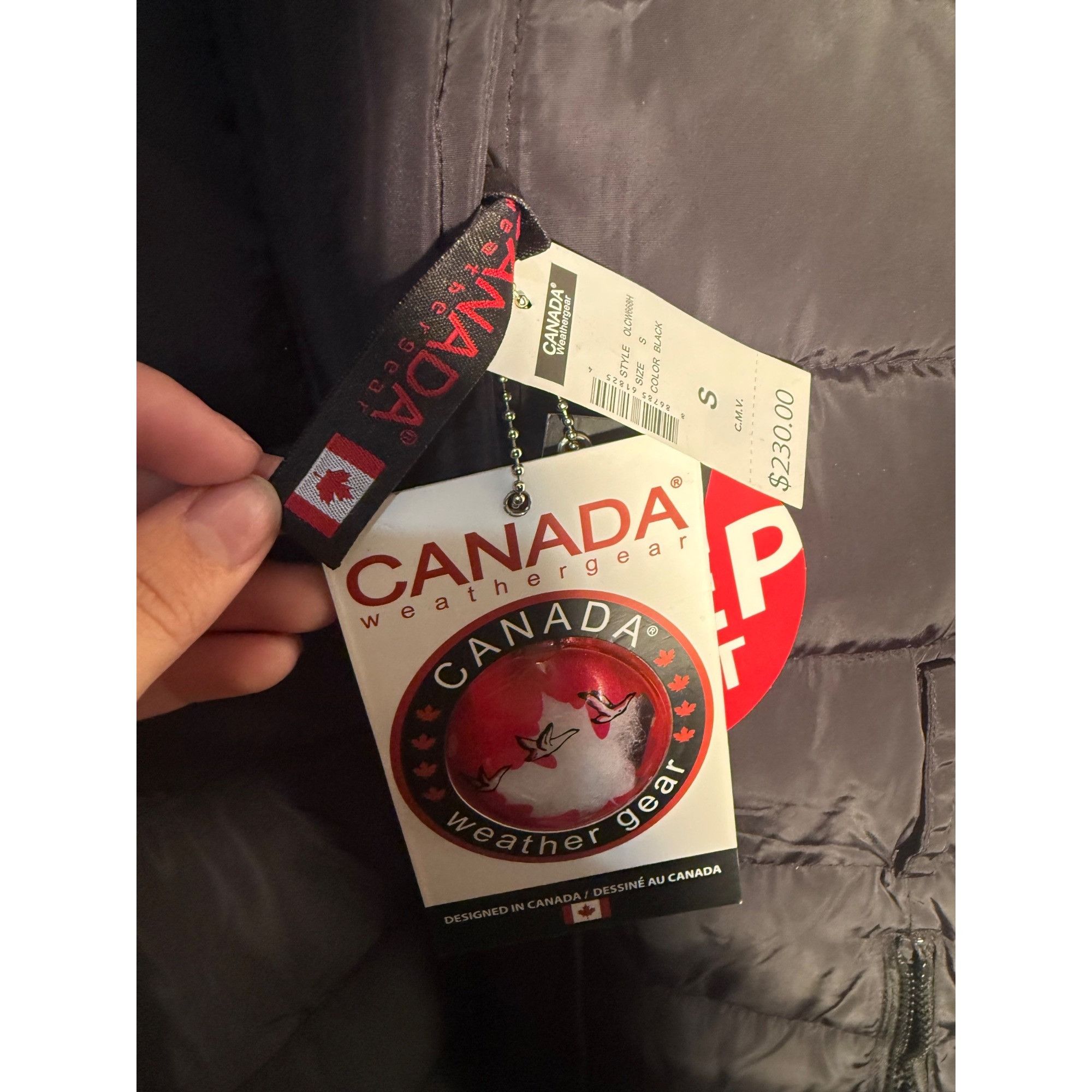 Other New Long Canada Weather Gear Puffer Coat Size S / US 4 / IT 40 - 2 Thumbnail