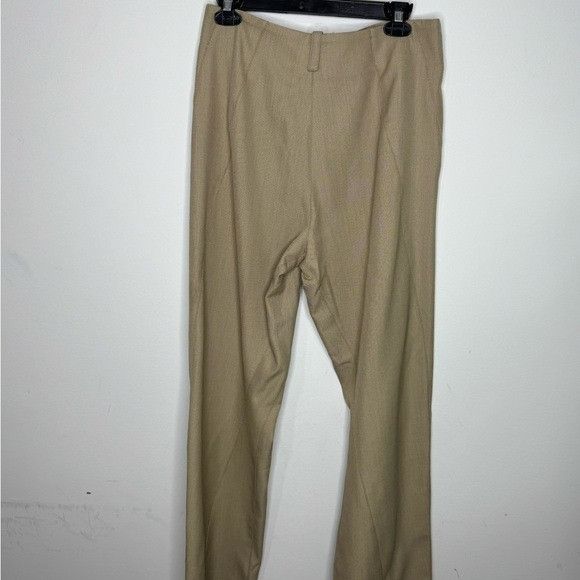 Jacquemus Jacquemus Wool-Blend Flat-Front Pants Beige Men’s 48/US 32 Size US 32 / EU 48 - 8 Thumbnail