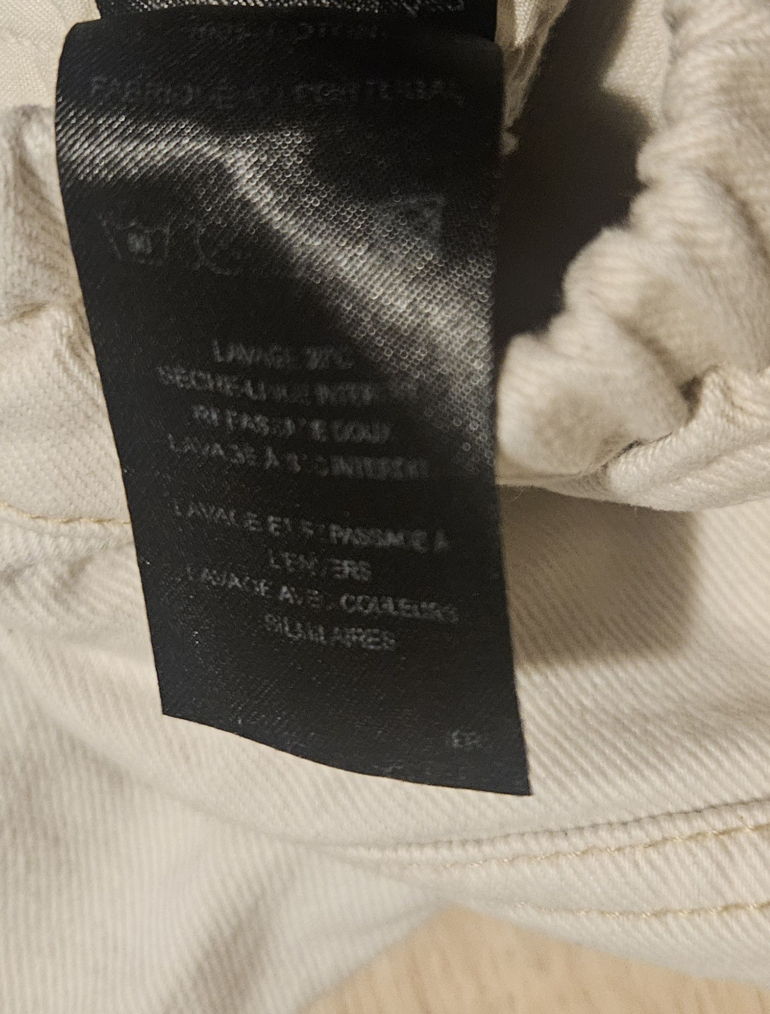 Drole De Monsieur White Drôle de Monsieur carrot-cropped denim Size US 30 / EU 46 - 9 Thumbnail