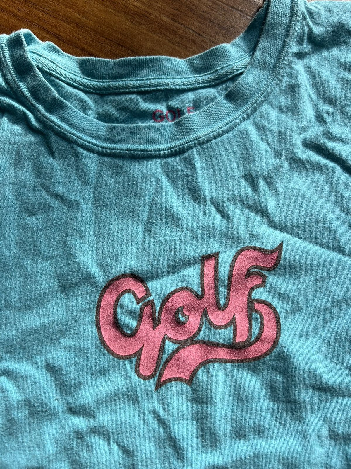 Golf Wang × Odd Future × Tyler The Creator RARE Golf Wang Blue Script tee Size US L / EU 52-54 / 3 - 2 Thumbnail
