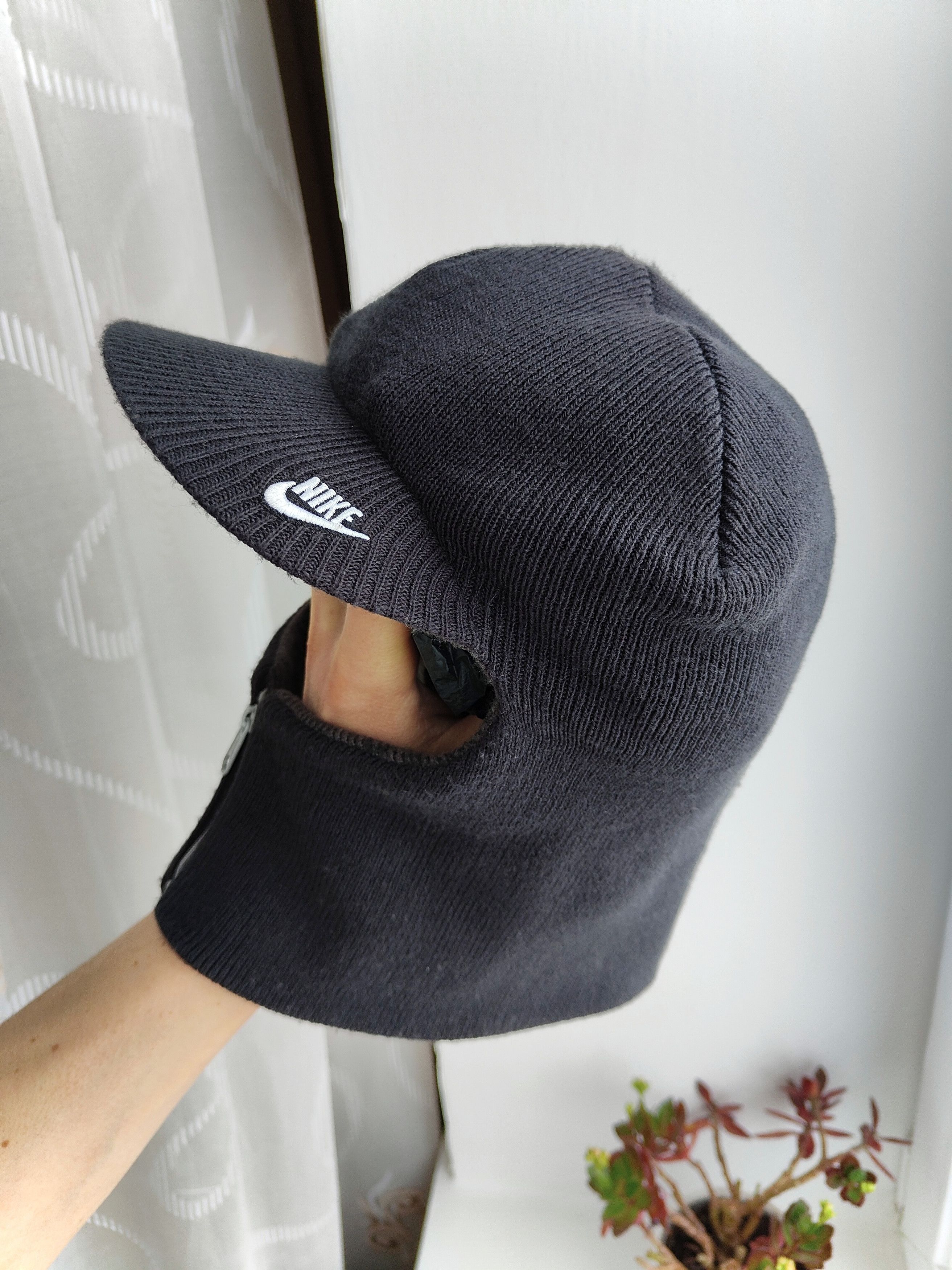 Nike Vintage Nike Air Max Balaclava Beanie Mask Visor Y2K Archive Size ONE SIZE - 5 Thumbnail