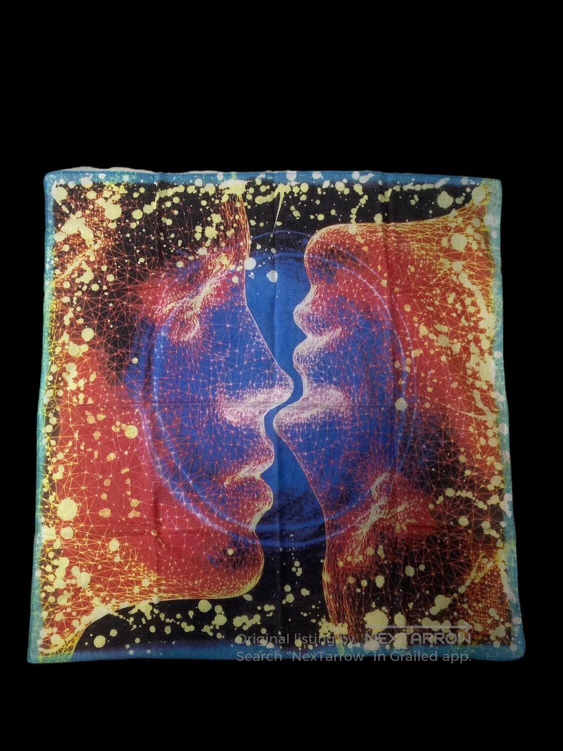 Jean Paul Gaultier Jean Paul Gaultier 3D Portrait Scarf. Size ONE SIZE - 1 Thumbnail