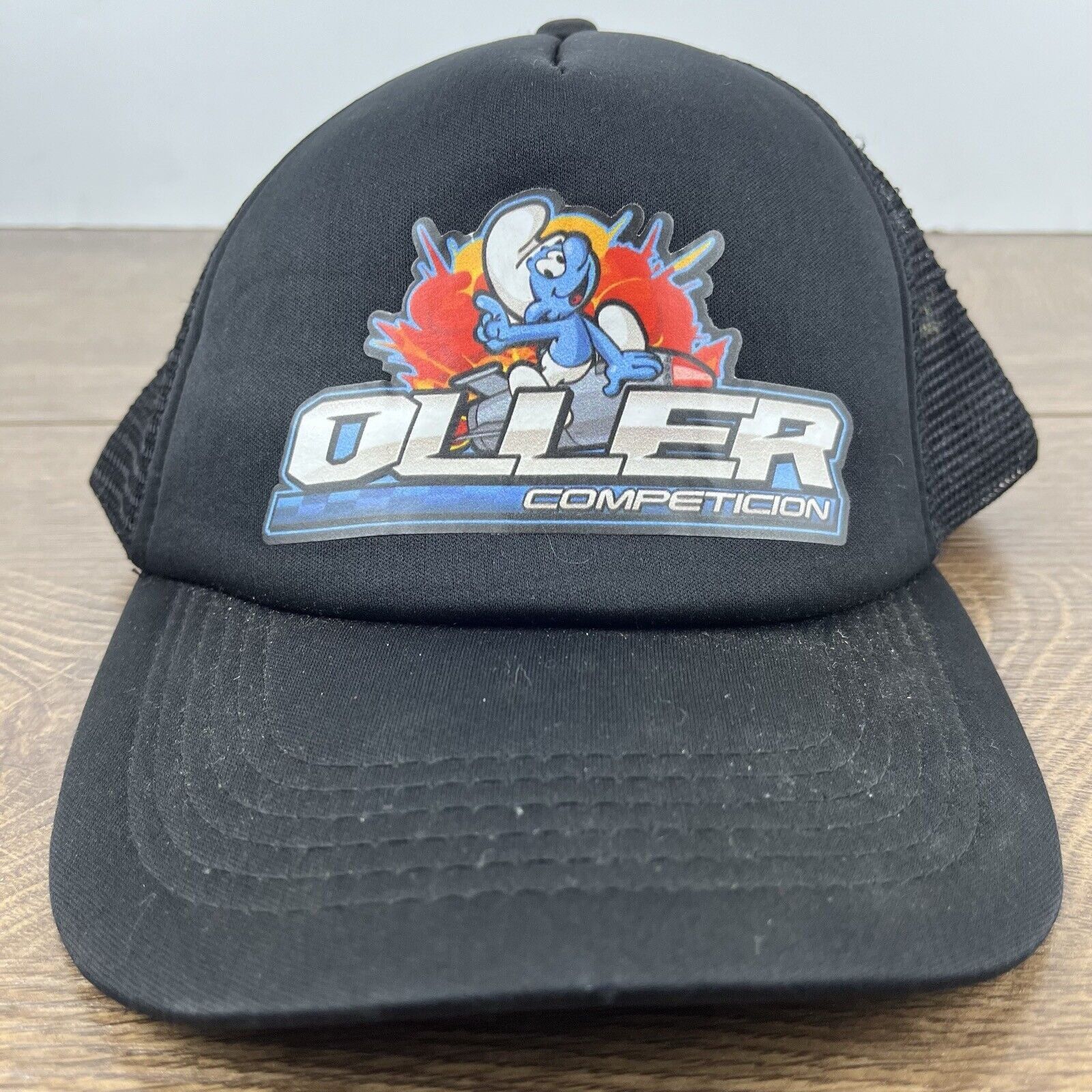 Other Oller Competicion Hat Black Cap Hat Adjustable Hat Black Adu Size ONE SIZE - 4 Thumbnail