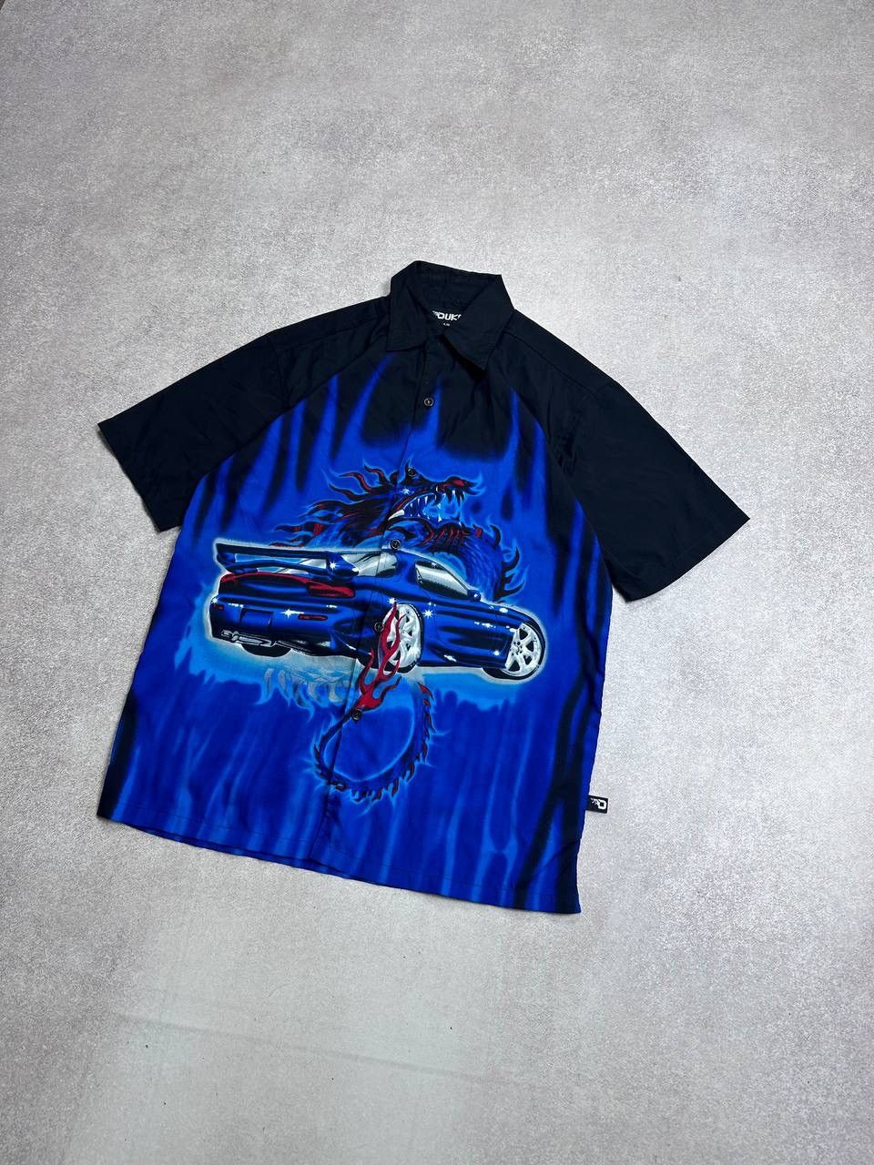 Japanese Brand Vintage Mazda Rx-7 Japanese Hawaiian Shirt L Size US L / EU 52-54 / 3 - 3 Thumbnail