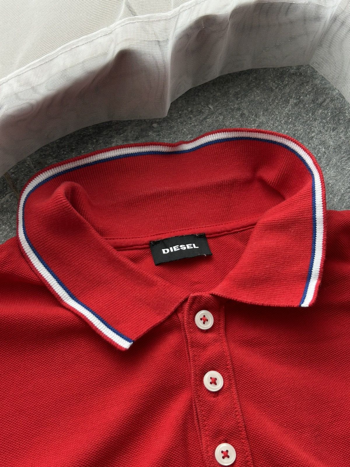 Diesel Vintage shirt polo tee diesel large Size US L / EU 52-54 / 3 - 9 Thumbnail