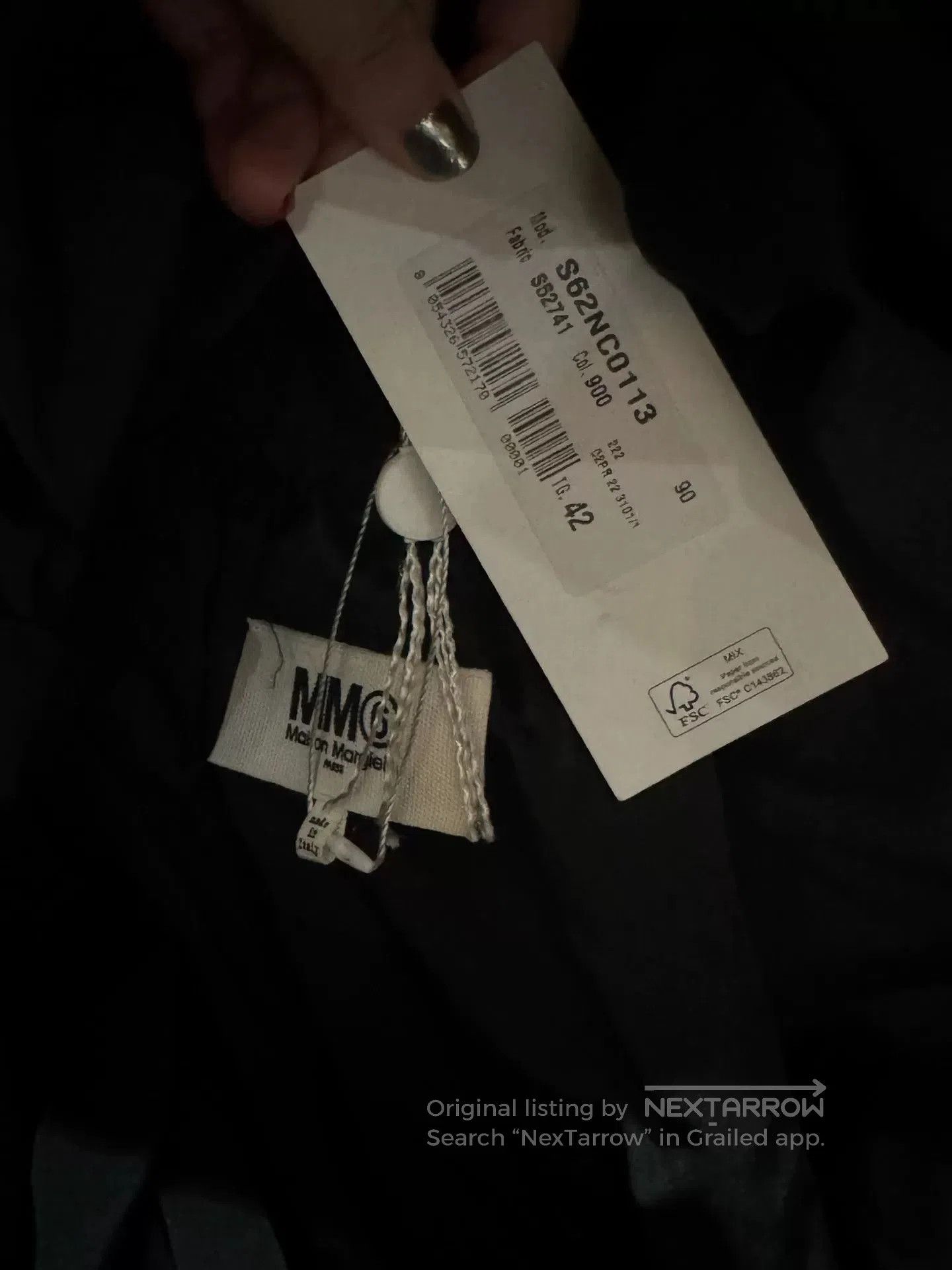 MM6 oversized pleated top by MM6 Maison Margiela. Size L / US 10 / IT 46 - 4 Thumbnail
