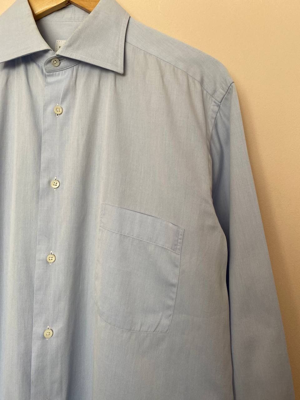 Ermenegildo Zegna × Z Zegna Rare! Luxury Ermenegildo Zegna striped Shirt Button Up Size US L / EU 52-54 / 3 - 3 Thumbnail