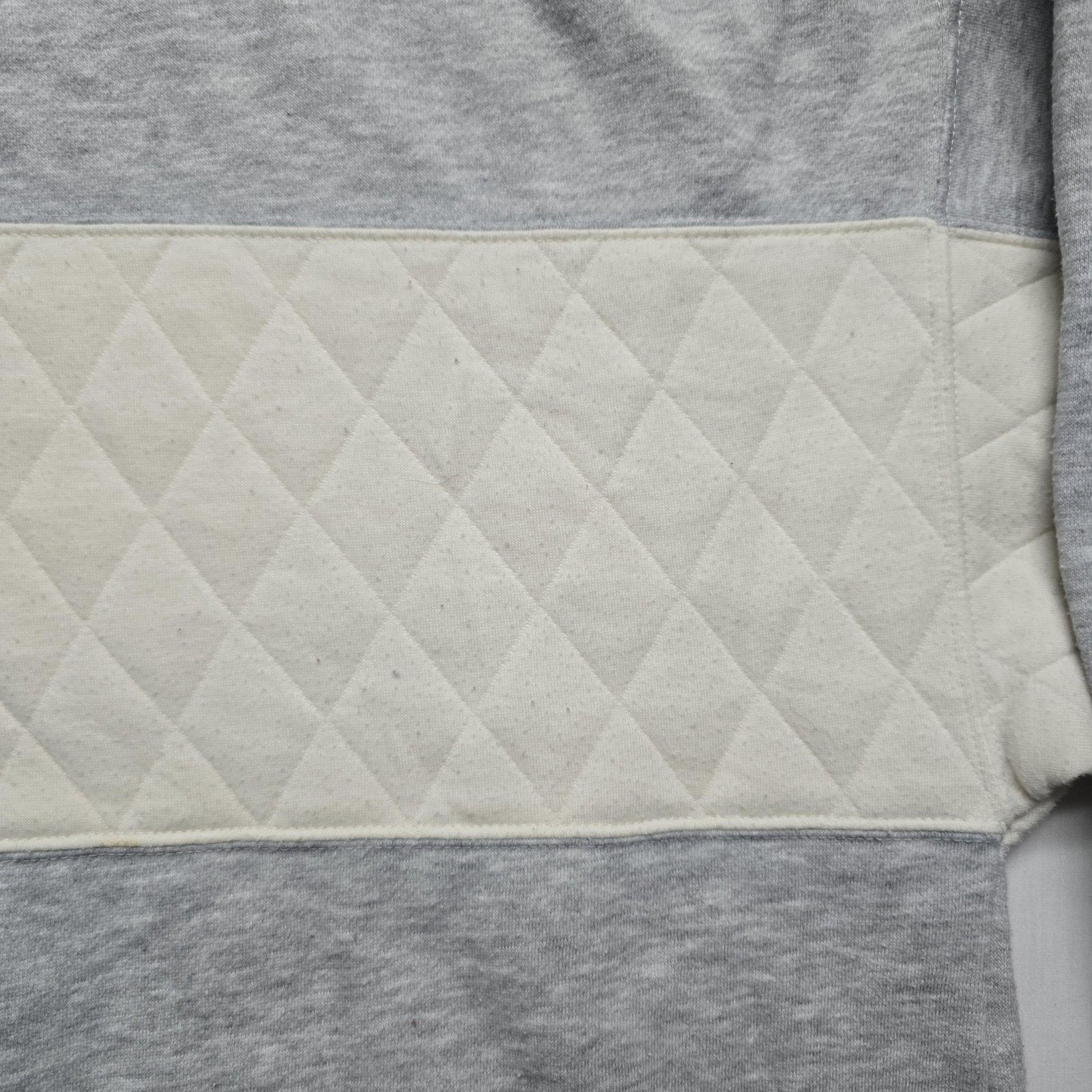 Vintage Vintage Cheetah Mervyns Sweater L Gray Quilted Pullover Size L / US 10 / IT 46 - 4 Thumbnail