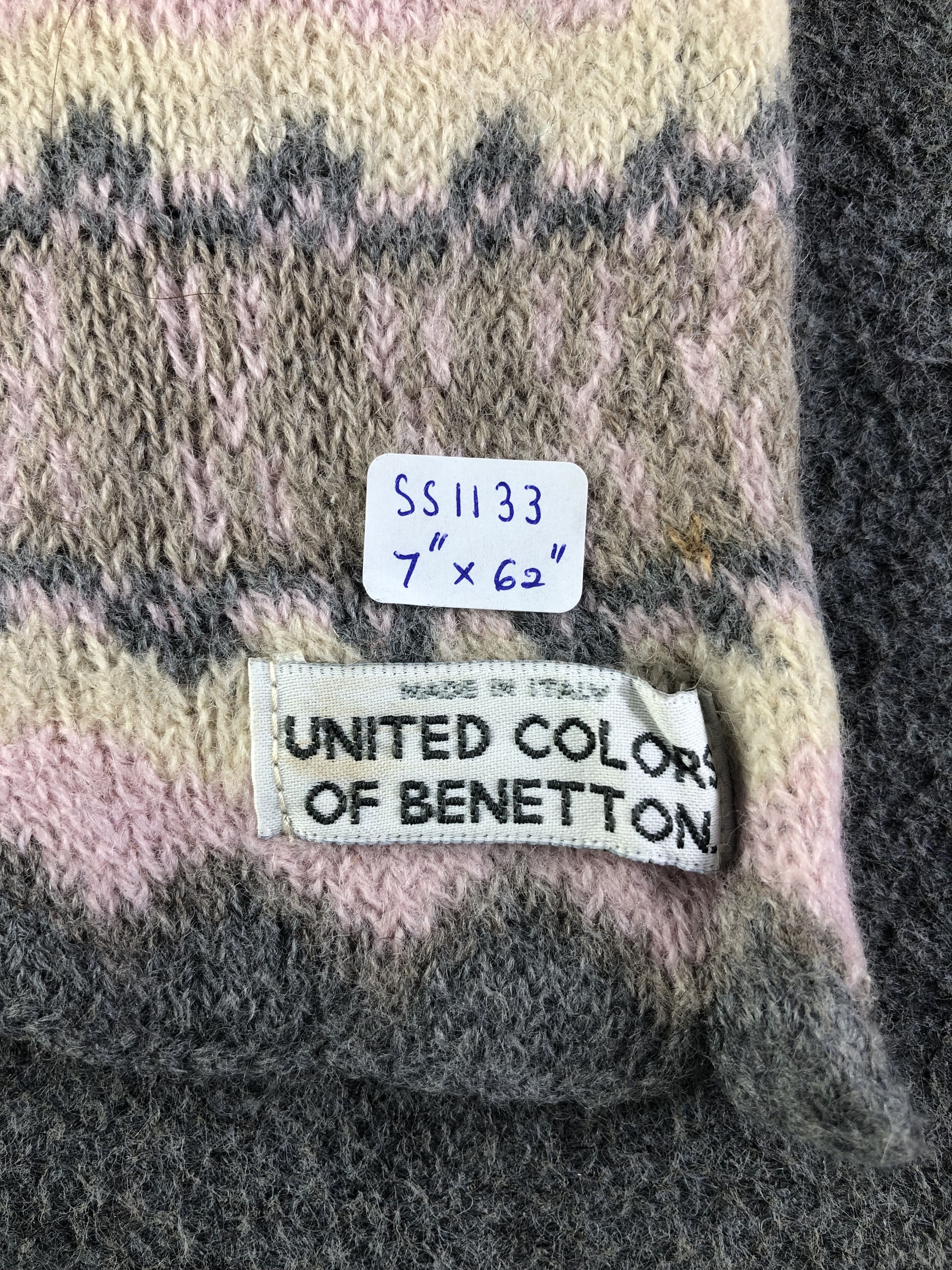 United Colors Of Benetton United Colors Of Benetton Scarf / Muffler / Neckwear Size ONE SIZE - 4 Thumbnail
