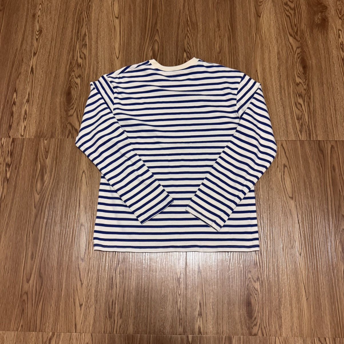 Kapital KAPITAL border Smile Long Sleeve Tee 🙃 Size US M / EU 48-50 / 2 - 4 Thumbnail