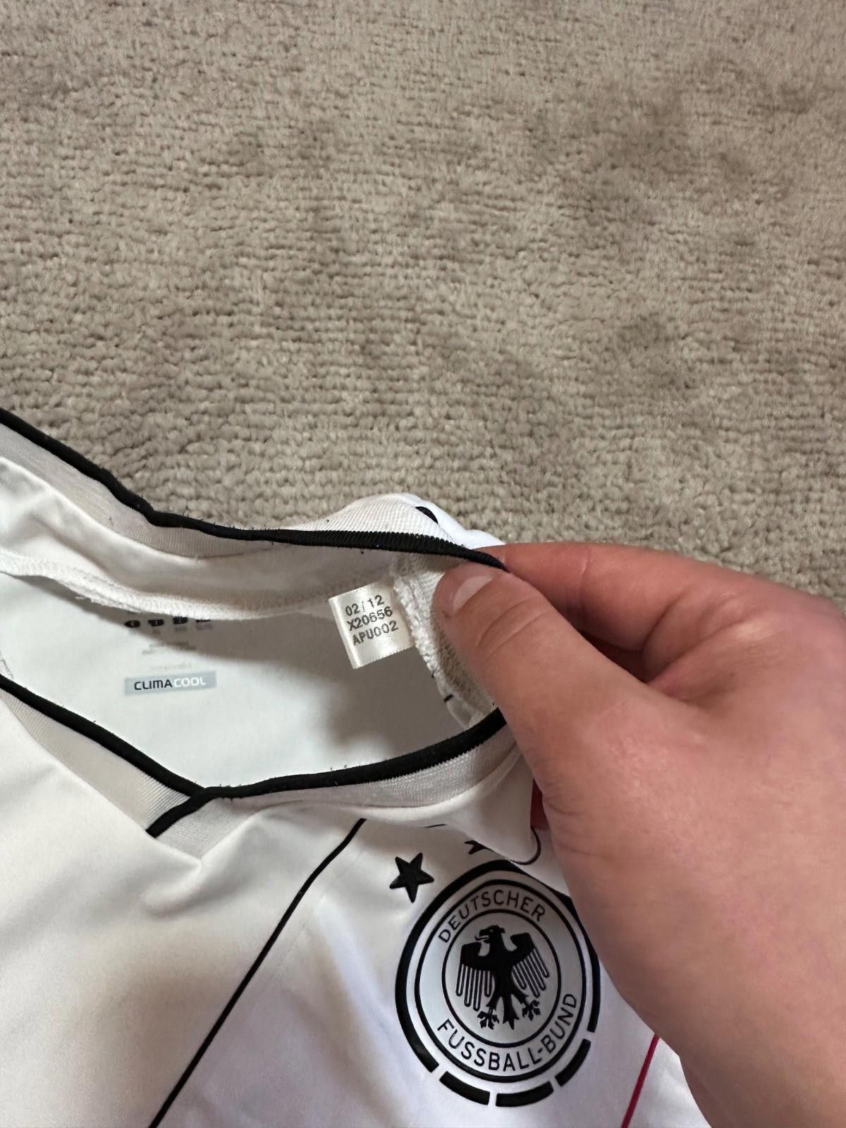 Adidas Germany National Team 2012 Football Shirt Soccer Jersey Size US XL / EU 56 / 4 - 5 Thumbnail