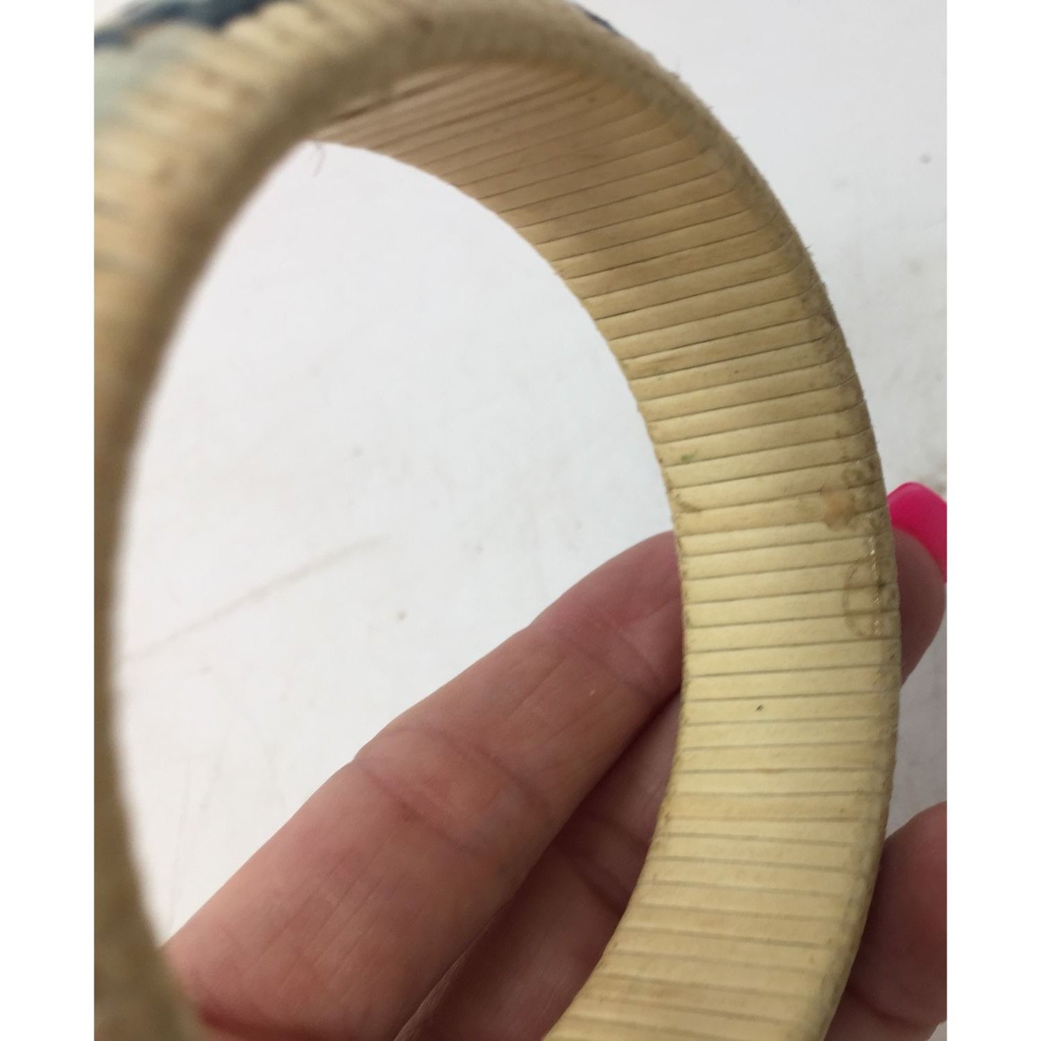 Other Women's Blue and White Bangle Bracelet Size ONE SIZE - 3 Thumbnail