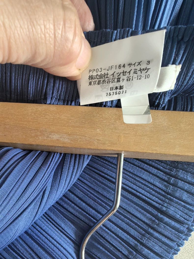 Issey Miyake issey miyake szie:3Blue pleated pants Size 42" / US 20 - 2 Thumbnail