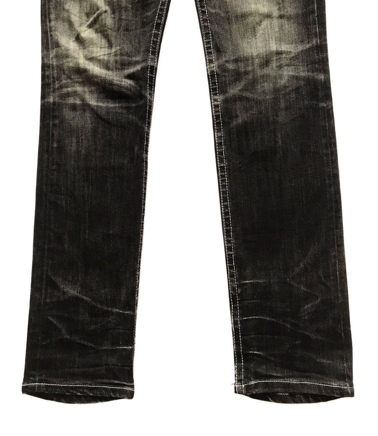 14th Addiction × Japanese Brand × KMRii XFRM DISTRESSED JEANS Size US 30 / EU 46 - 3 Thumbnail