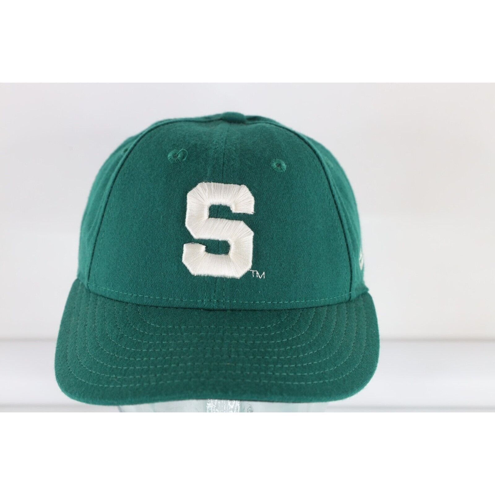 New Era × Vintage Vintage 90s New Era Michigan State University Fitted Hat Size ONE SIZE - 1 Thumbnail