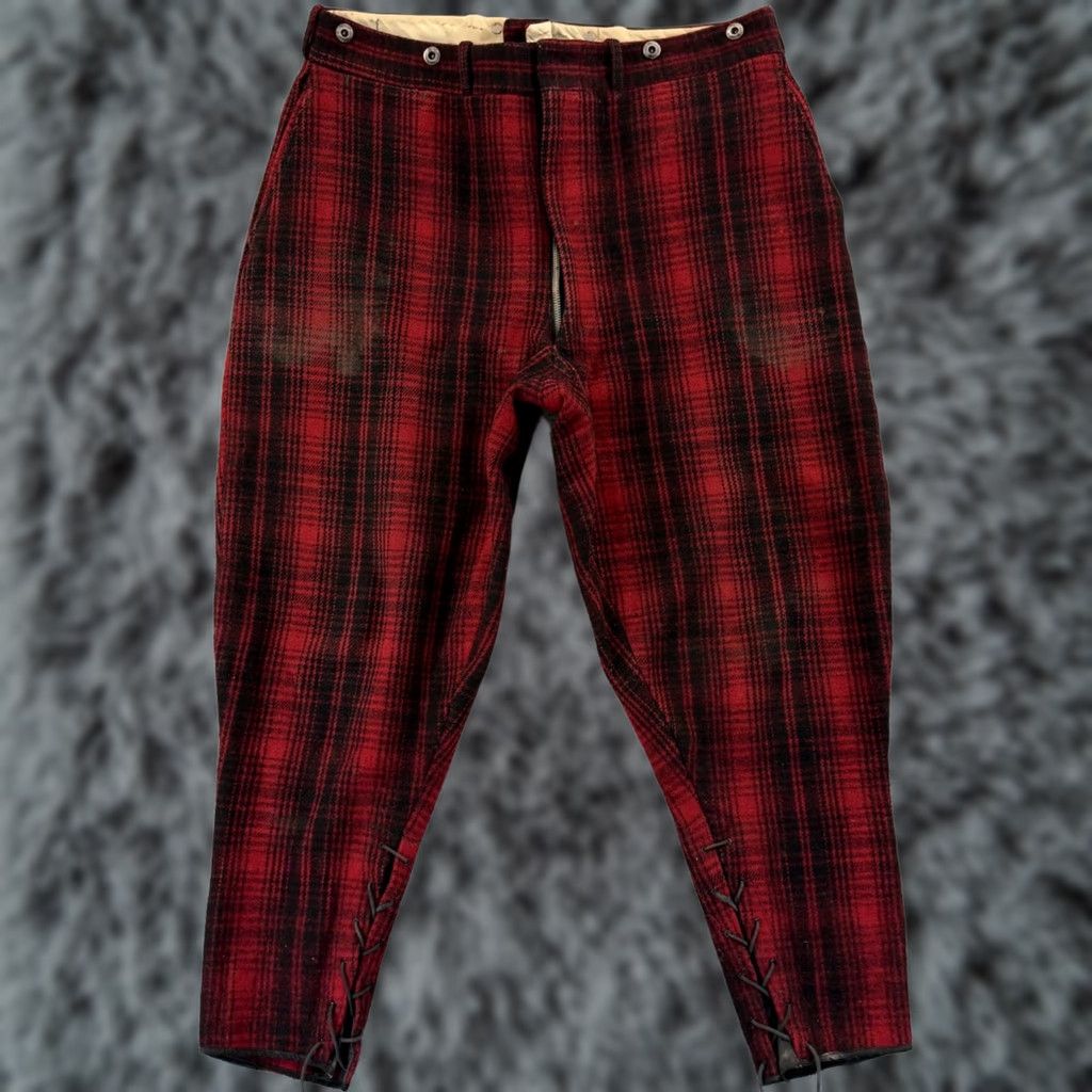 Vintage VINTAGE Woolrich Pants Mens 36x27 Buffalo Plaid Wool 50s Hunting Heavy Outdoor Size US 36 / EU 52 - 1 Thumbnail