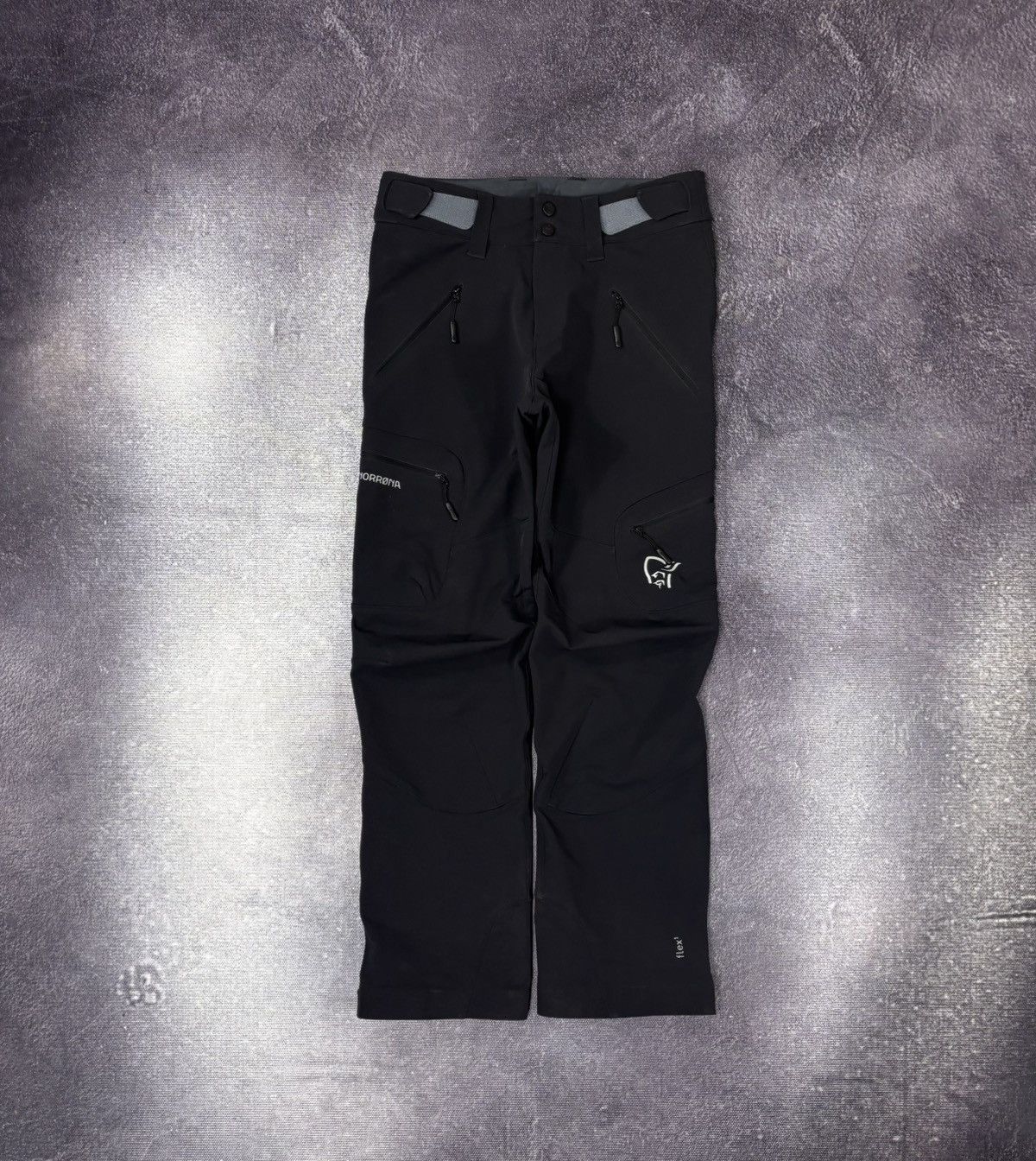 Norrona Norrona Men’s Svalbard Flex1 Caviar Black Outdoor Pants Size US 30 / EU 46 - 1 Thumbnail