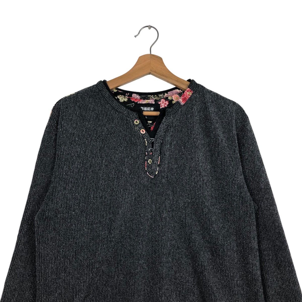 Japanese Brand 📌Vintage Sukajan Long Sleeve T-Shirt Rare Design Size US M / EU 48-50 / 2 - 3 Thumbnail