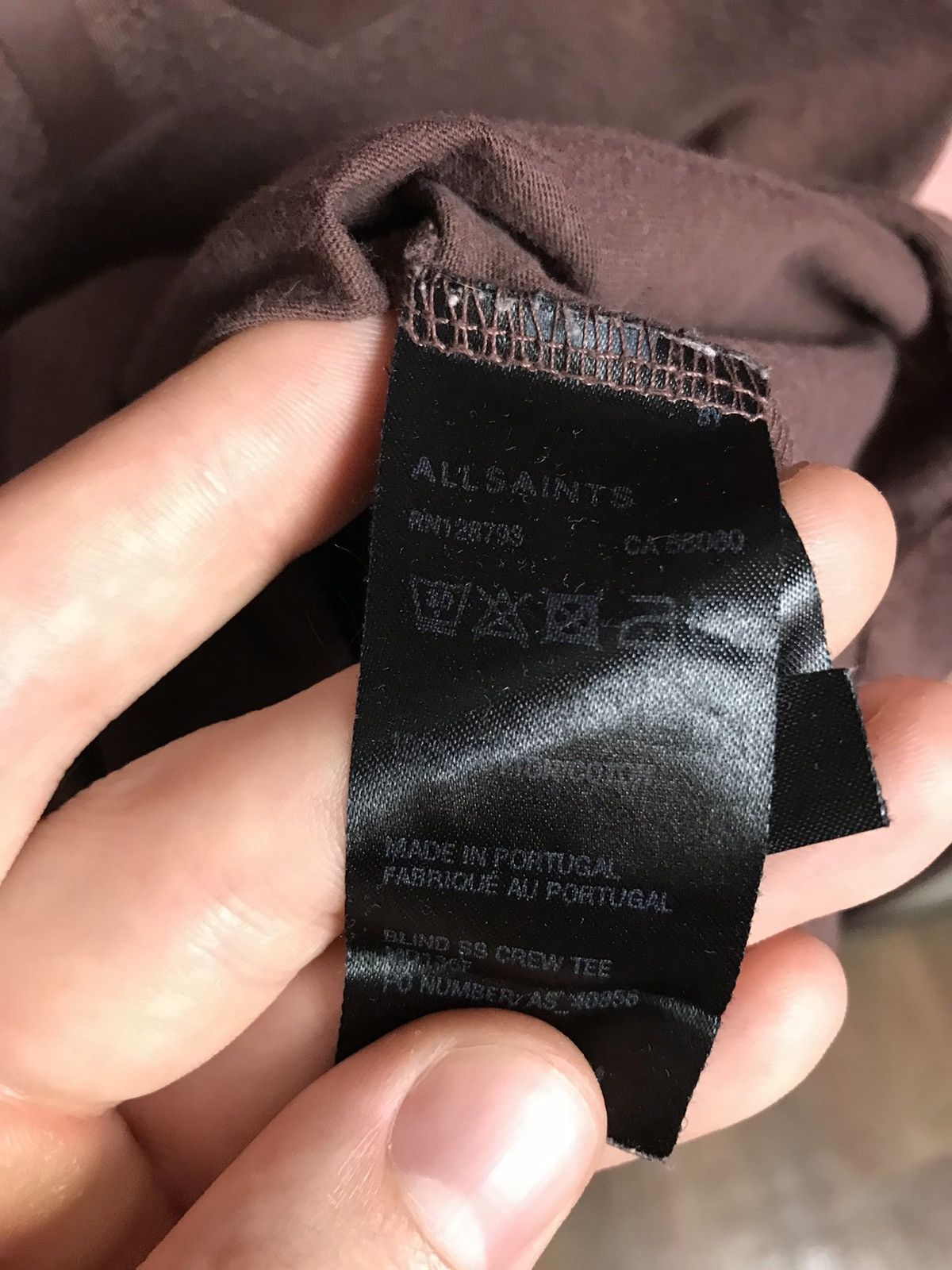 Allsaints Allsaints luxury streetwear tee Size US M / EU 48-50 / 2 - 5 Thumbnail