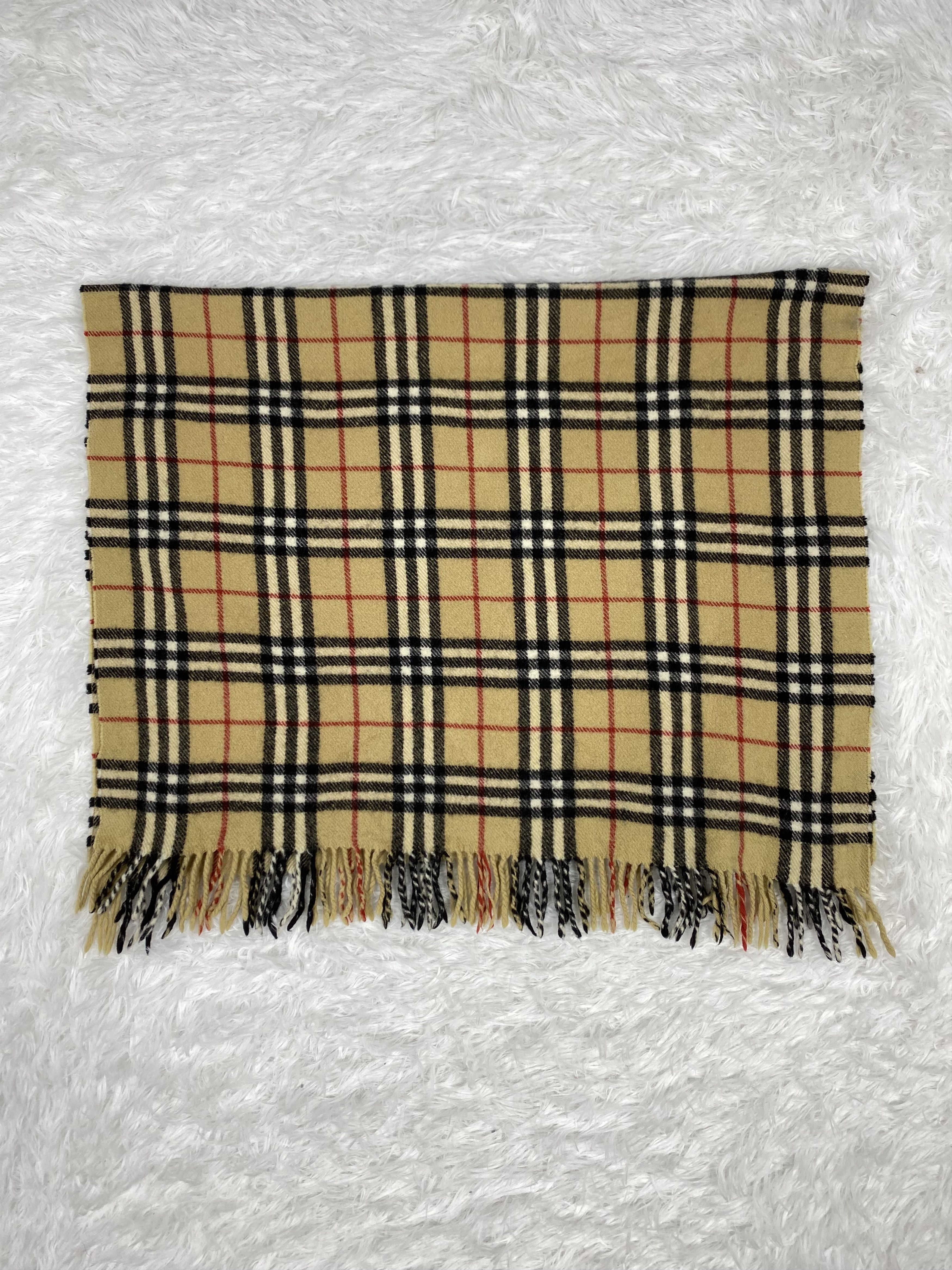 Burberry Vintage Burberry Wide Scarf / Muffler Neckwear PM0099 Size ONE SIZE - 7 Thumbnail