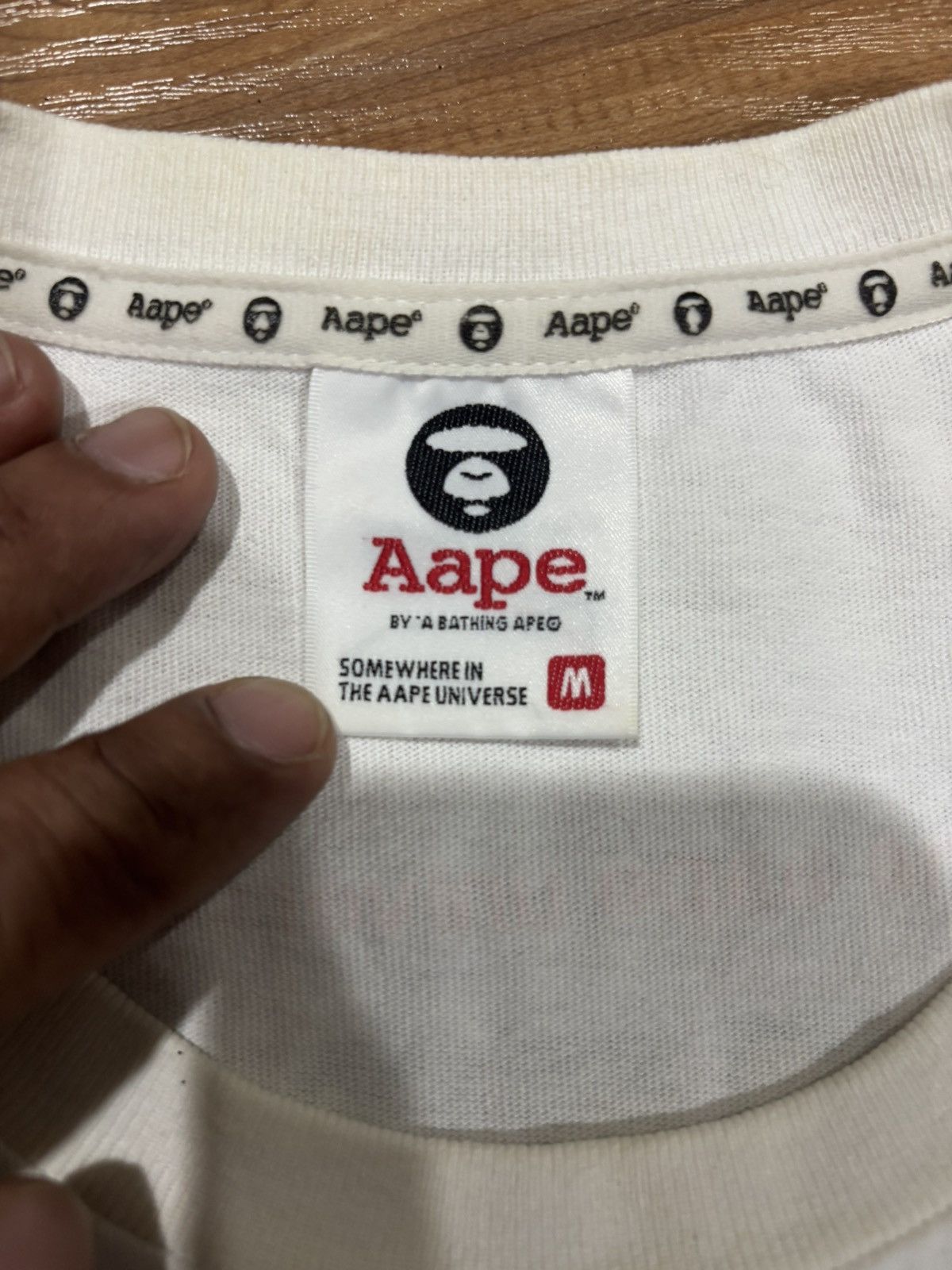 Aape Aape Graphic Tee / Y2K Japanese Streetwear / Rare Archive Size US M / EU 48-50 / 2 - 4 Thumbnail