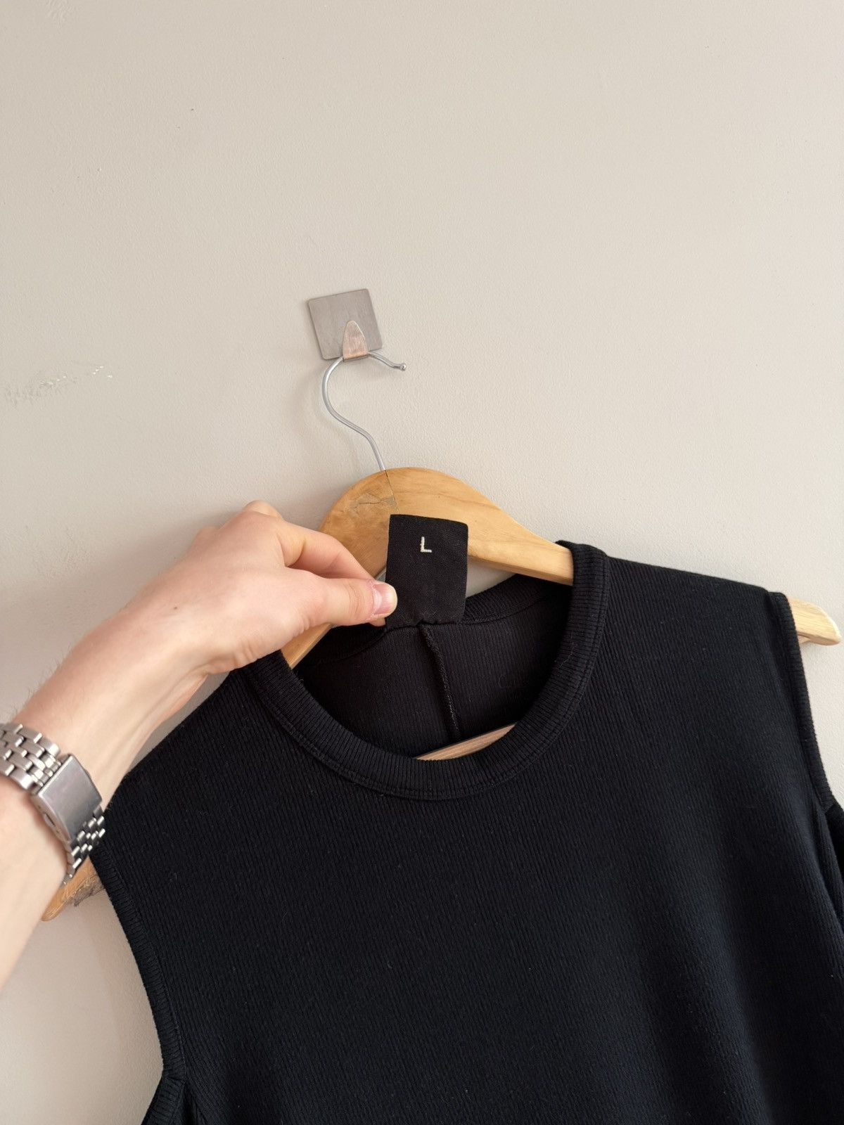 Thom Krom Thom Krom Cut-Out Longsleeve Minimal Avant Garde Size L / US 10 / IT 46 - 3 Thumbnail