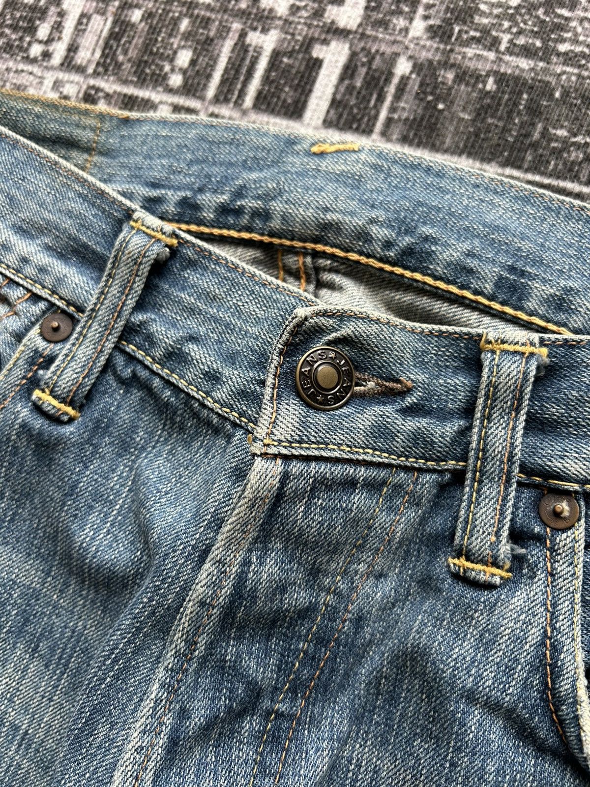 Evisu Evisu Double Iconic Logo Jeans Size US 29 - 13 Thumbnail
