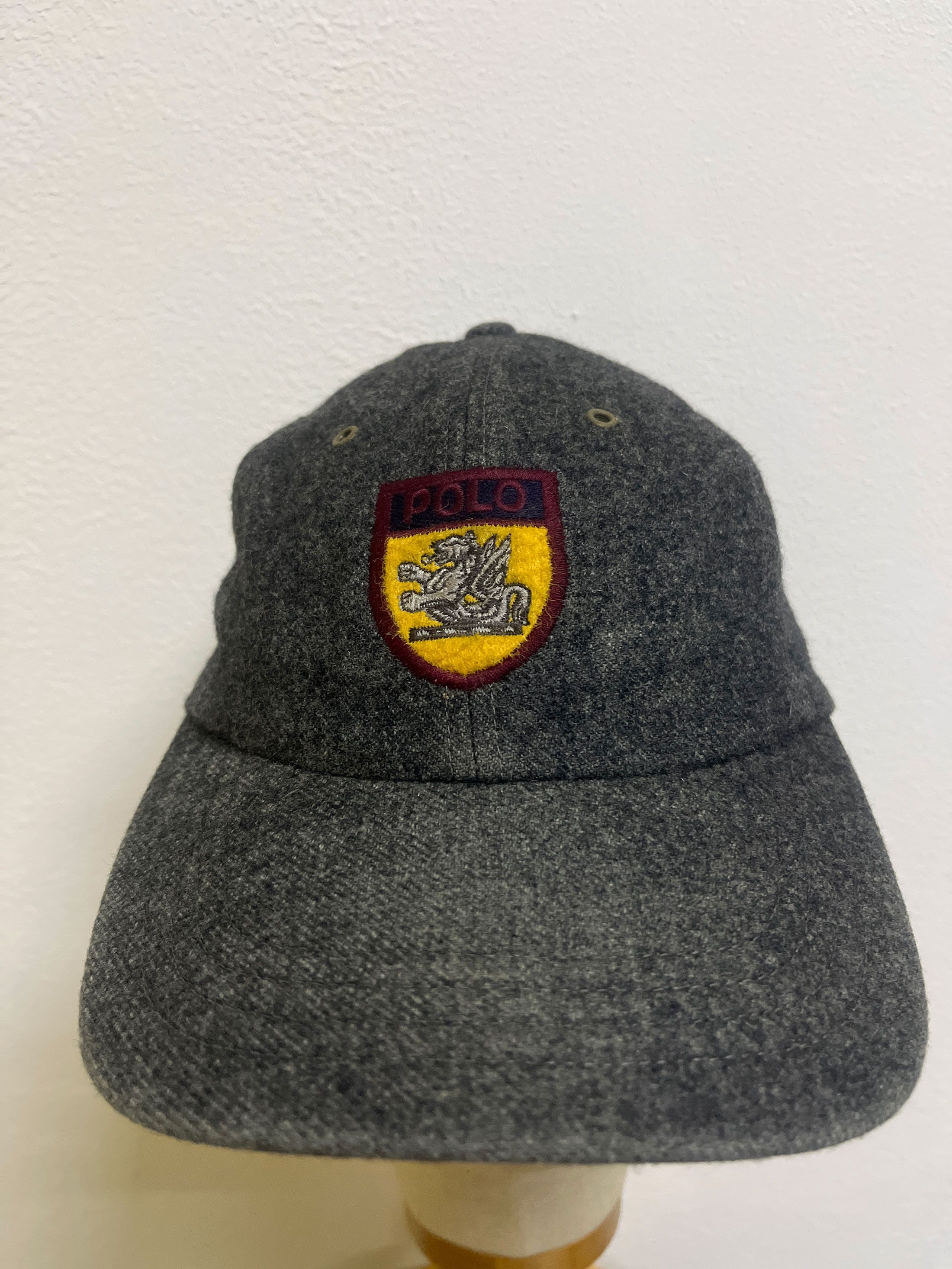 Polo Ralph Lauren Vintage Polo Ralph Lauren Dragon Shield Full Cap Size ONE SIZE - 2 Thumbnail