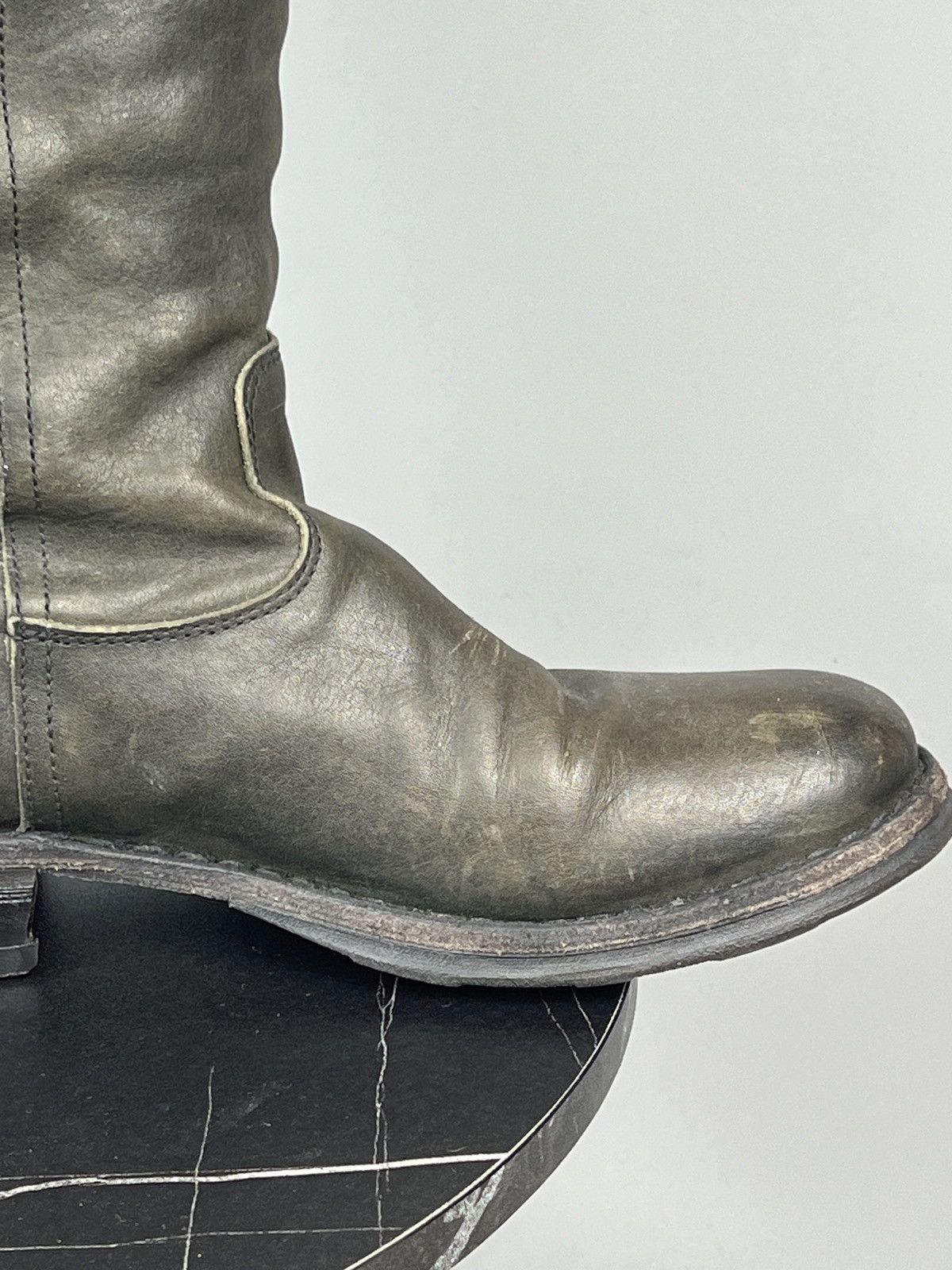 Fiorentini + Baker Florentini + Baker Leather Knee High Boots (Y0432) Size US 6.5 / IT 36.5 - 13 Thumbnail