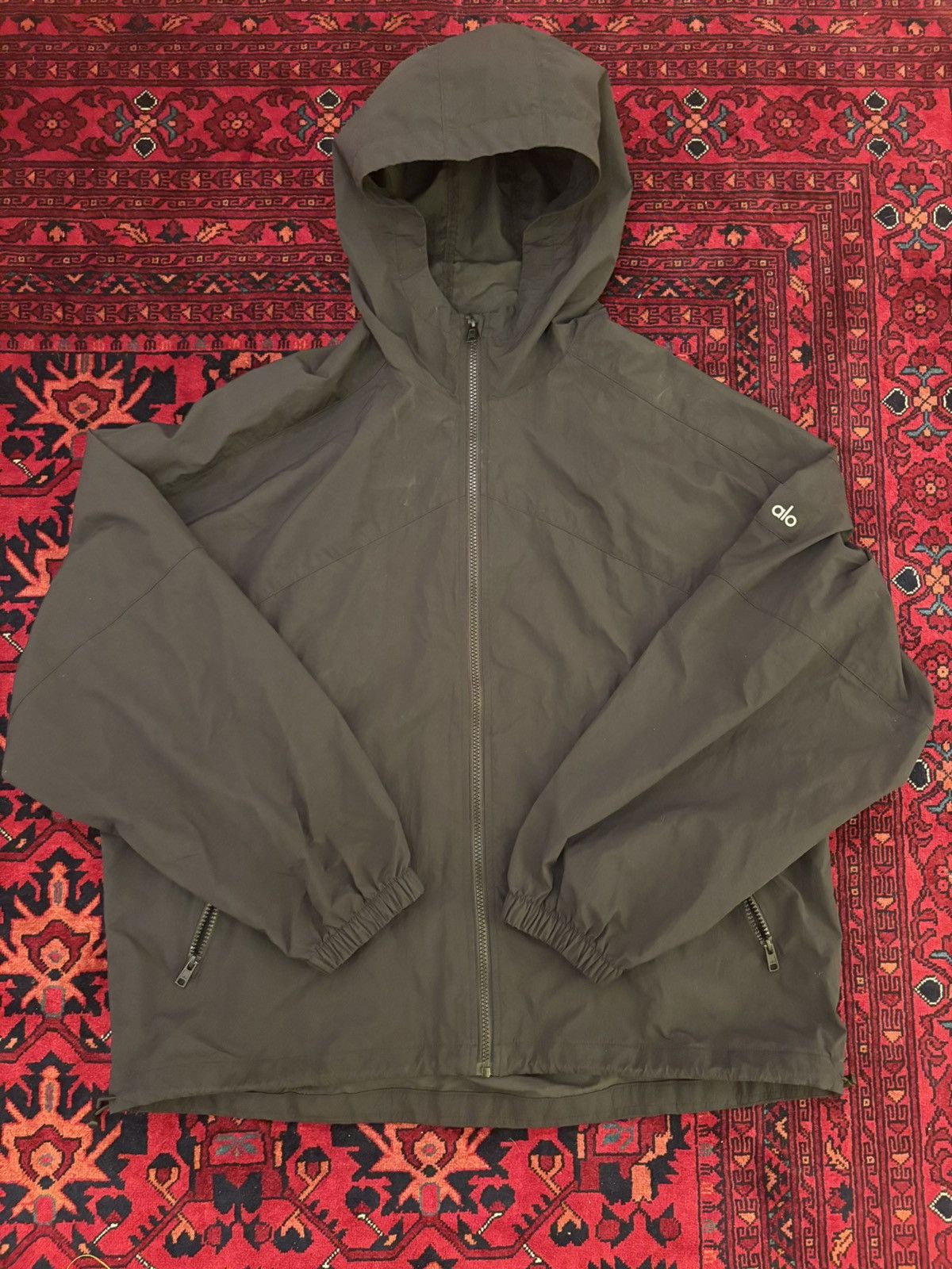 Alo Alo Nylon Track Jacket FITS LARGE Size US M / EU 48-50 / 2 - 1 Thumbnail