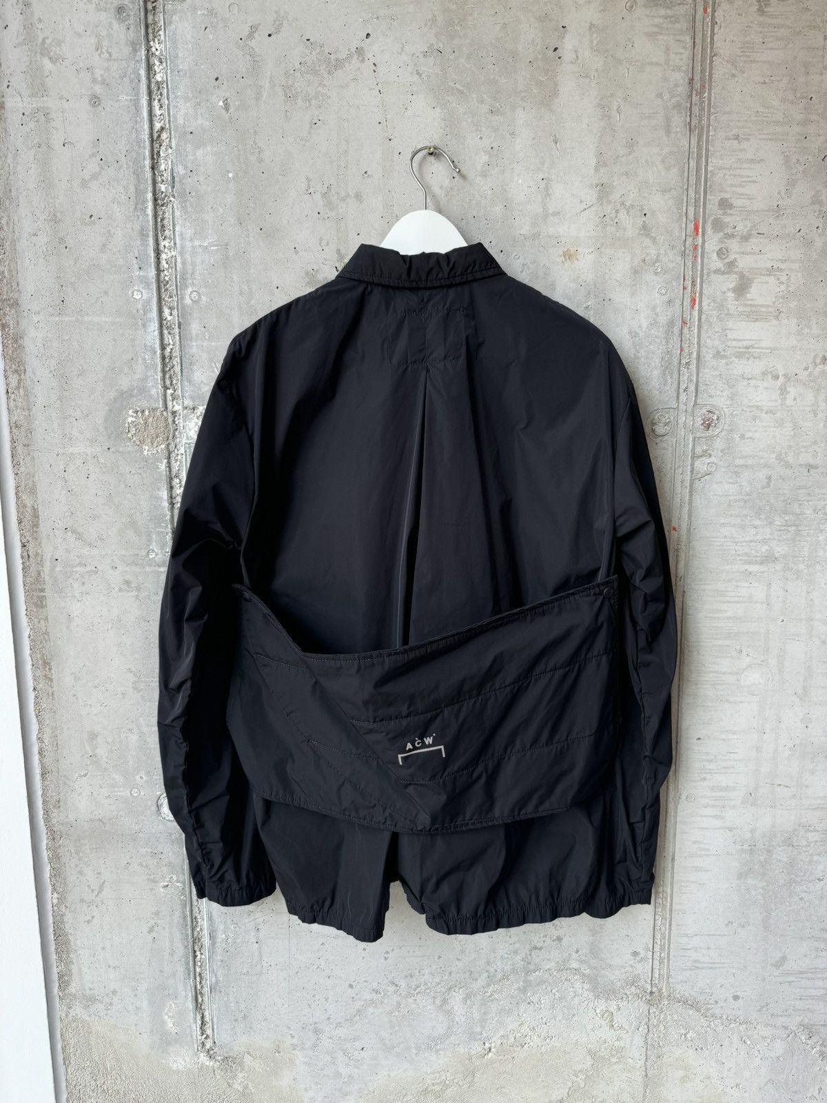A-COLD-WALL* Quarterzip asymmetrical cutout Overshirt Size US M / EU 48-50 / 2 - 3 Thumbnail
