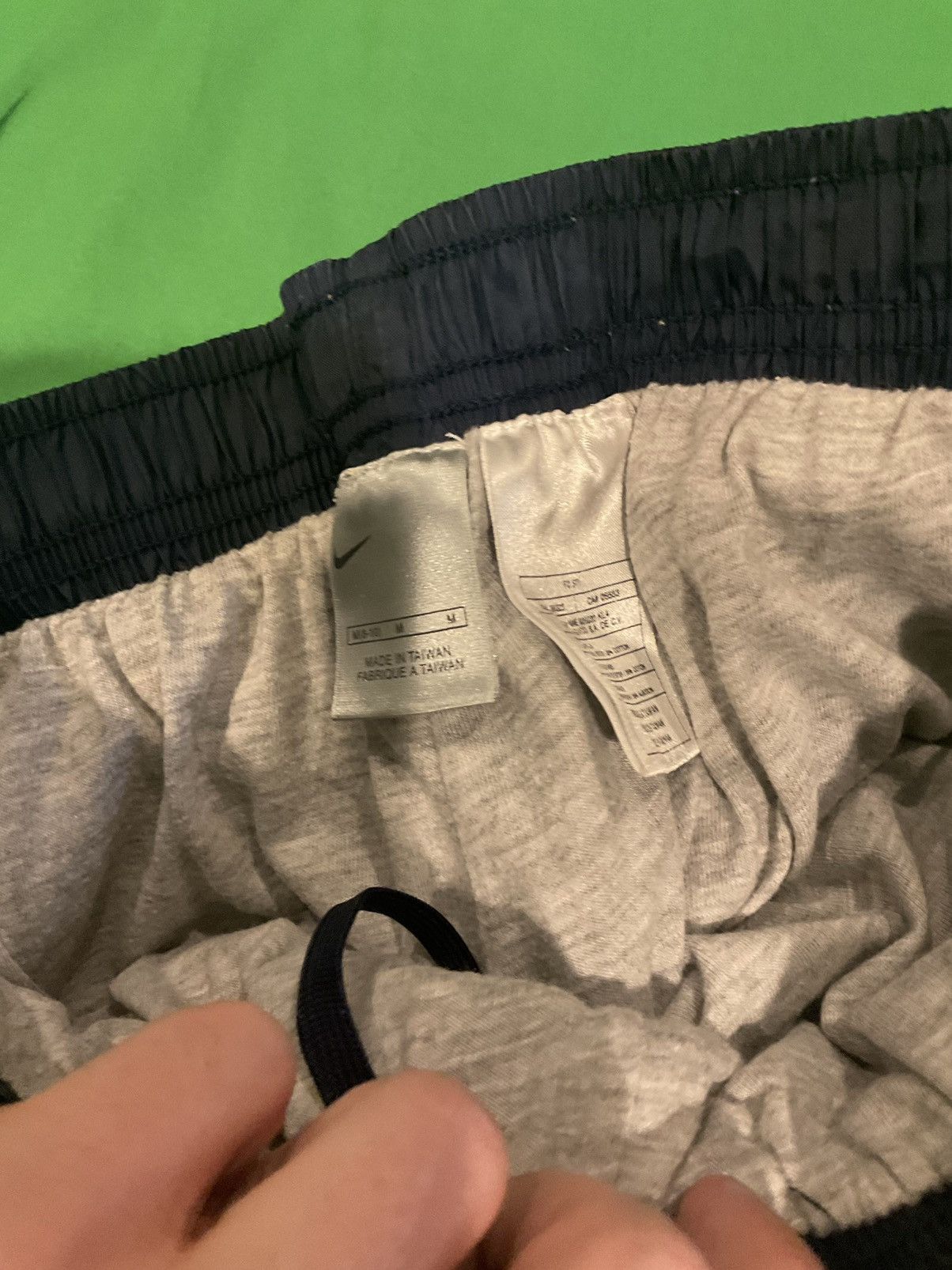 Nike × Vintage Vintage Nike navy track pants Size US 32 / EU 48 - 2 Thumbnail