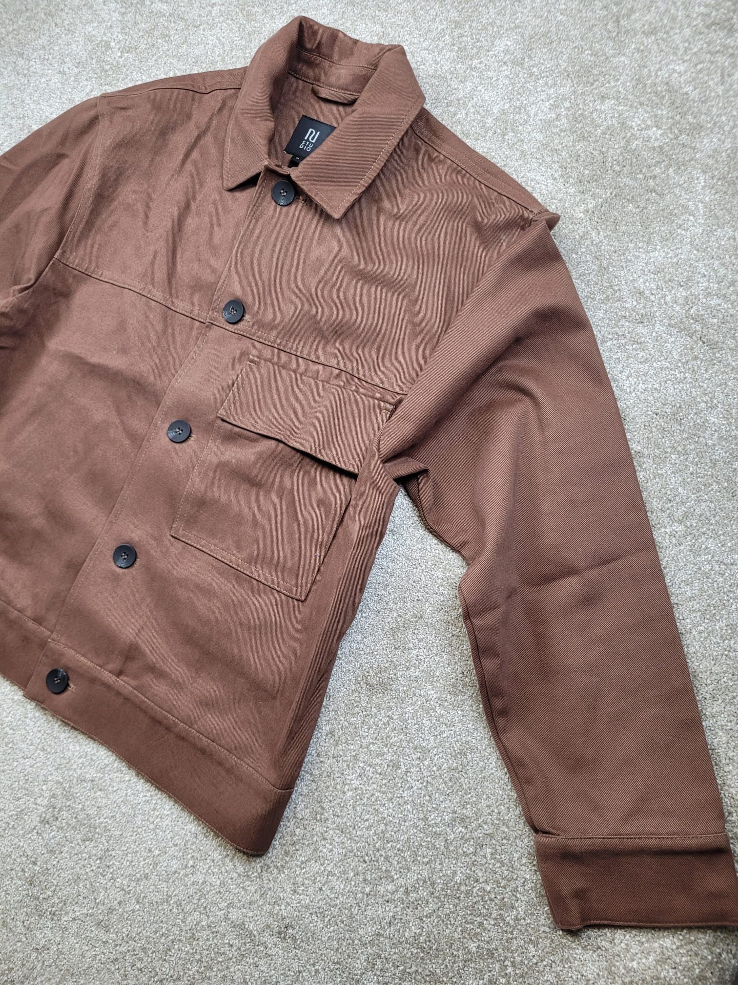 Other NU Studio Brown Utility Jacket Shacket Size M Overshirt Size US M / EU 48-50 / 2 - 3 Thumbnail