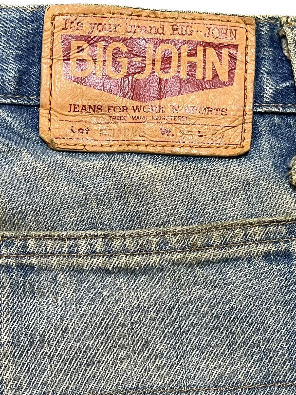 Big John Vintage Big John Flare Bell Bottom Mudwash Distressed Denim Size US 28 / EU 44 - 10 Thumbnail