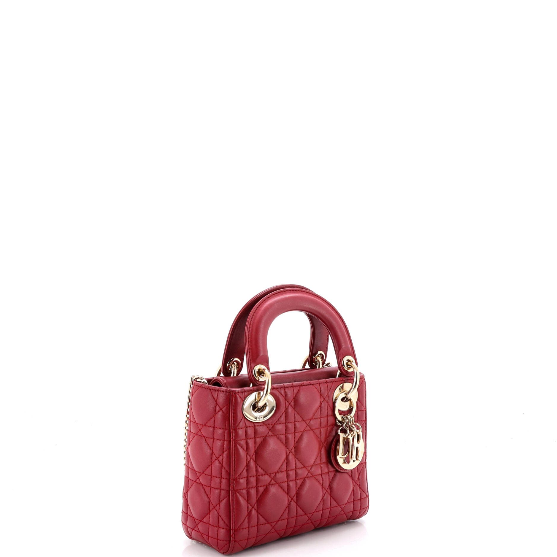 Dior Lady dior chain bag cannage quilt lambskin mini Size ONE SIZE - 1 Thumbnail