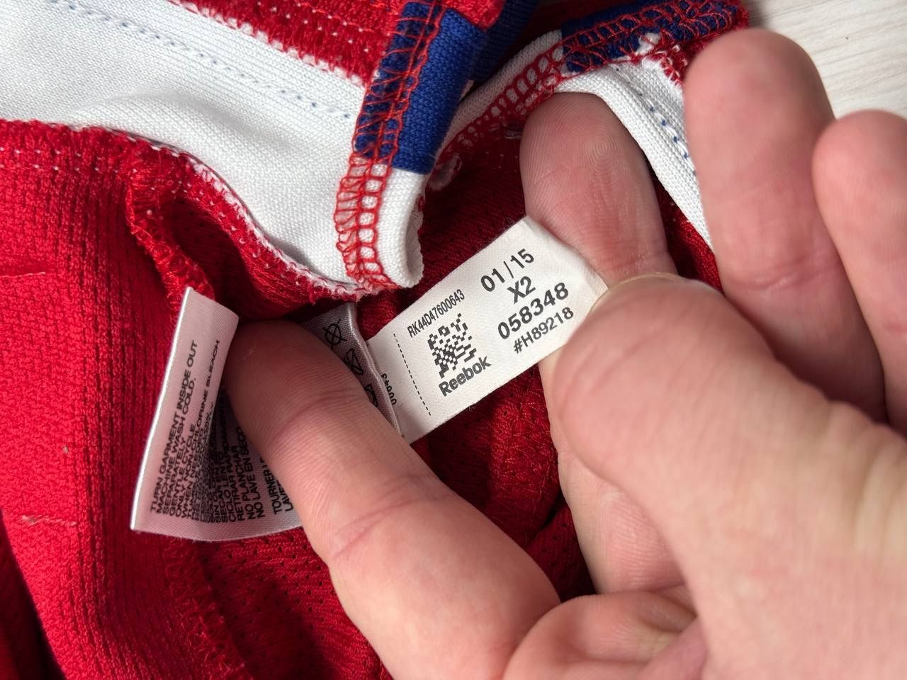 NHL × Reebok SIGNED Reebok NHL Montreal Canadiens Hockey Jersey Youth Size US XS / EU 42 / 0 - 16 Thumbnail