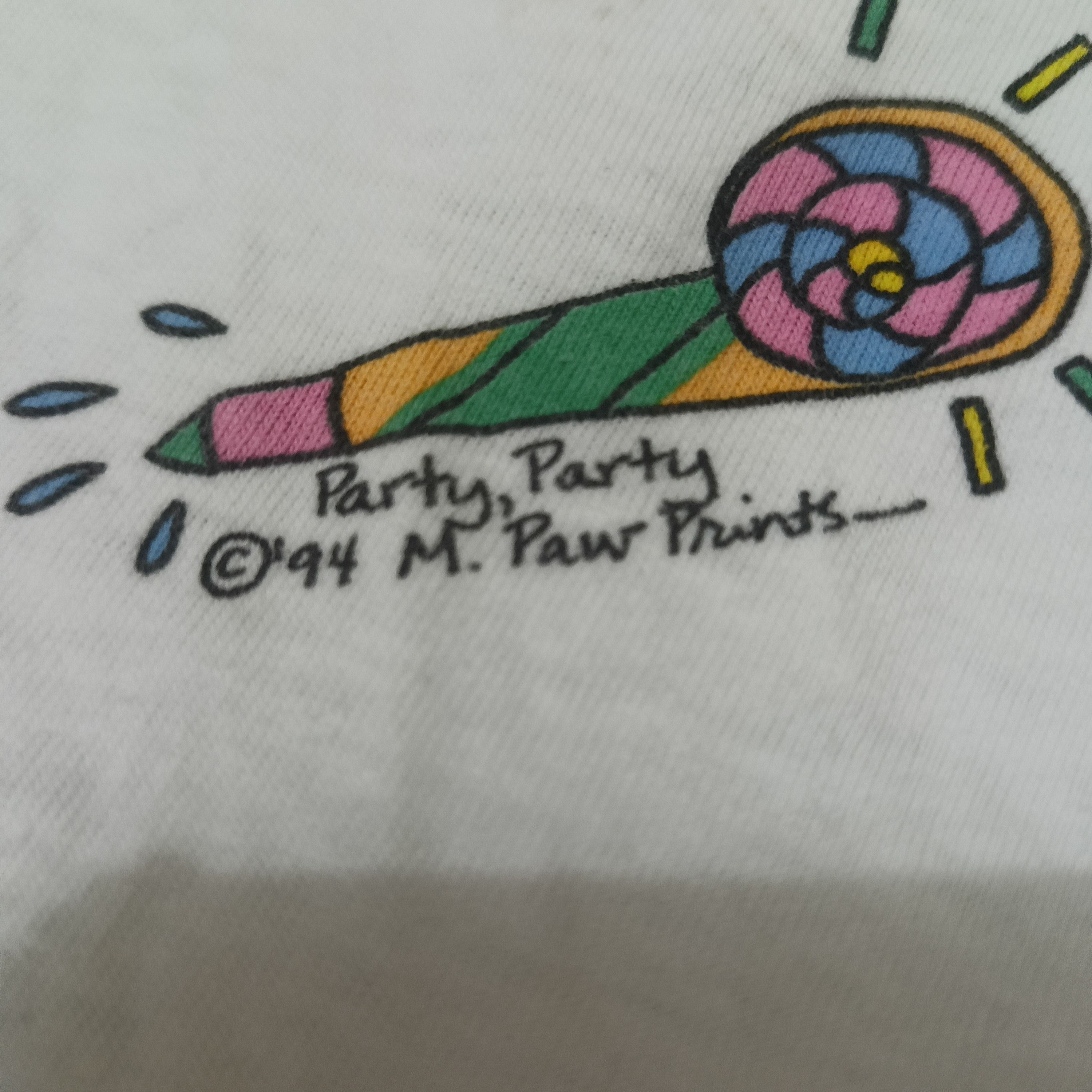 Vintage Vtg Party Party © '94 Size US M / EU 48-50 / 2 - 3 Thumbnail