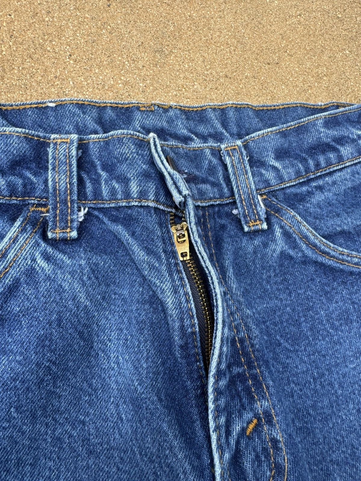 Levi's Vtg 80’s Levi’s 684 Orange Tab Bellbottom Flare Jeans 29x29 Size US 29 - 5 Thumbnail