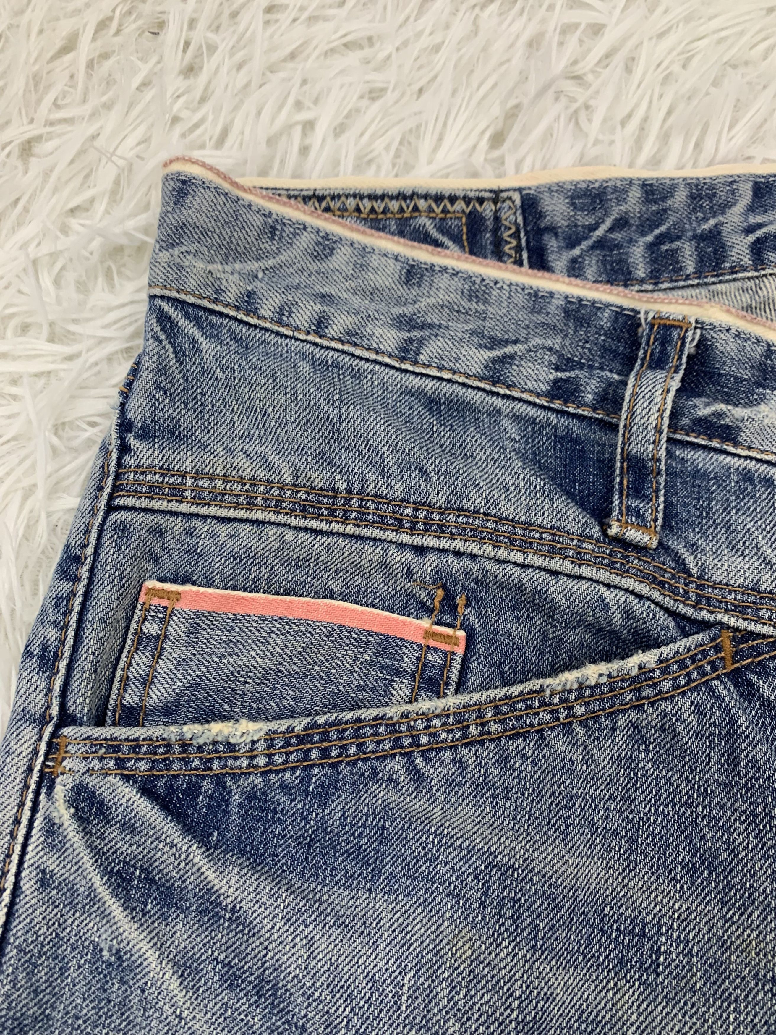 Marithe + Francois Girbaud Marithe Francois Girbaud Selfedge Jeans Pant Size US 33 - 4 Thumbnail
