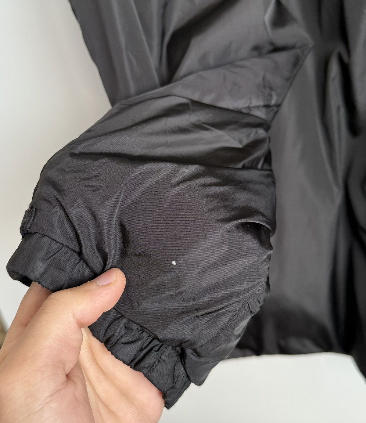 Prada Prada SGV810 Vintage Nylon Zip Jacket – Black Size US XL / EU 56 / 4 - 12 Thumbnail